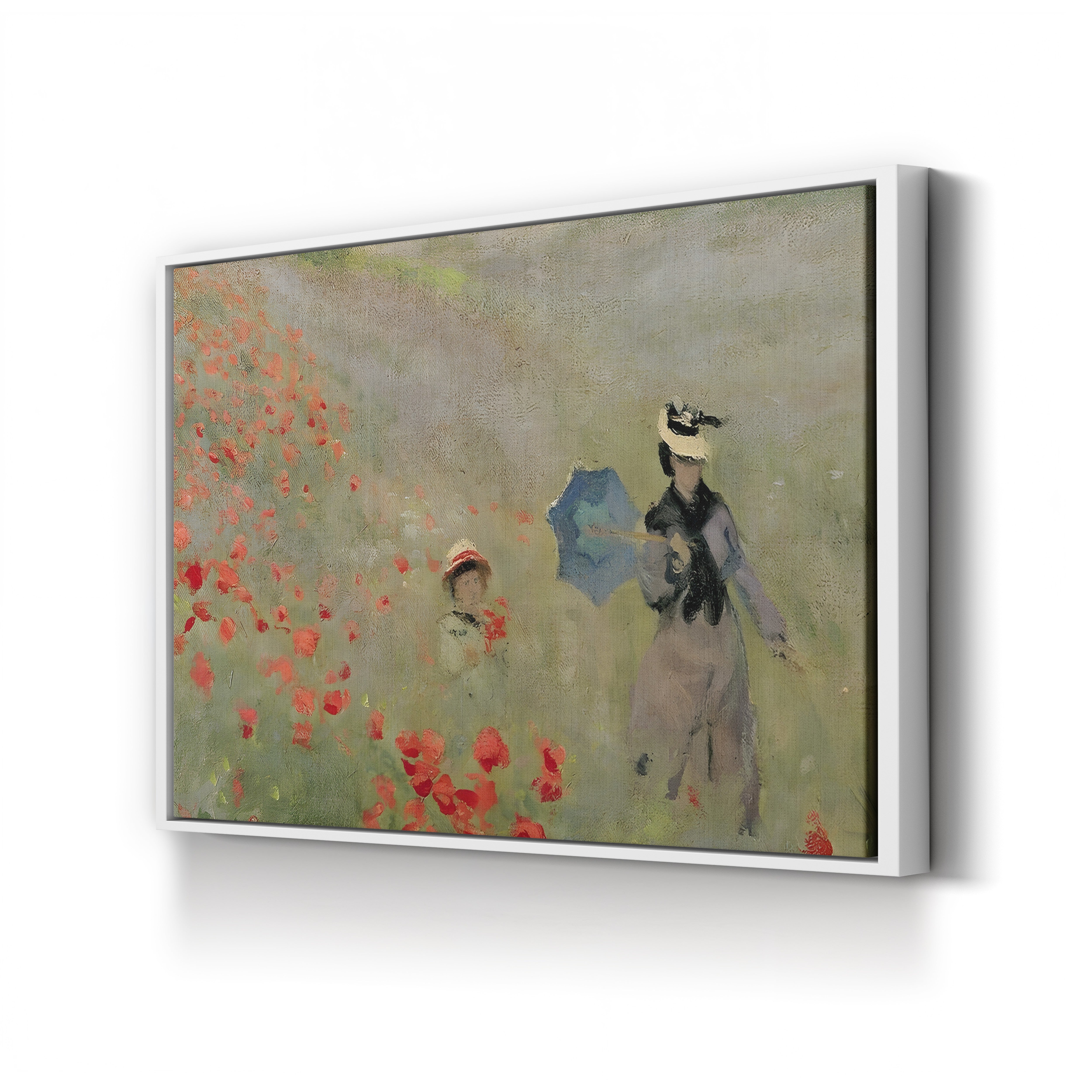 Poppies at Argenteuil (Les Coquelicots), 1873 by Claude Monet