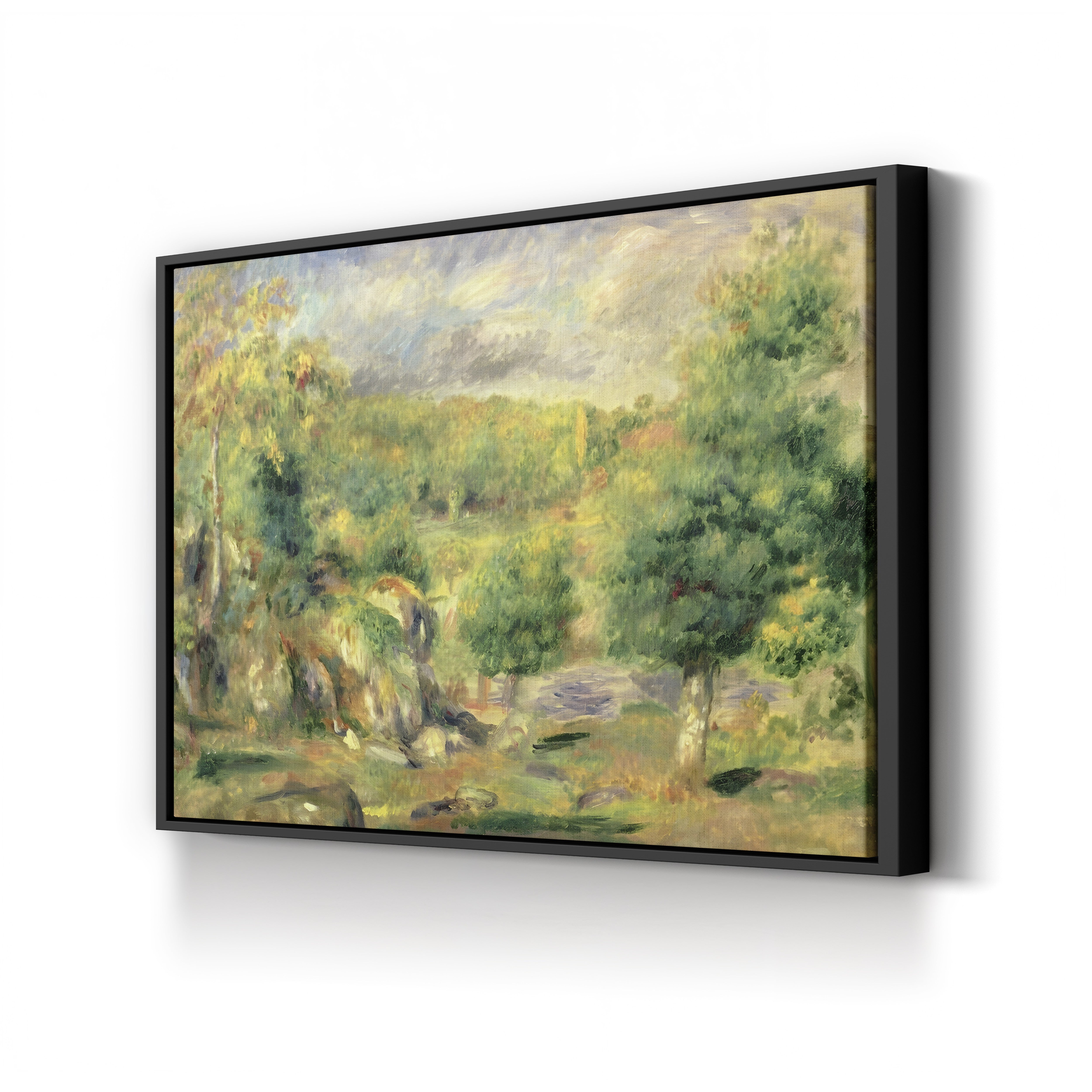Pont-Aven, 1892 – Renoir Wall Art | Impressionist Landscape Canvas