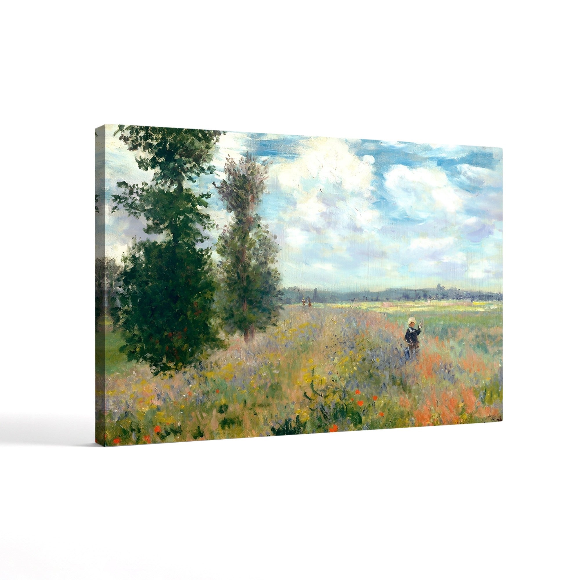 Poppy Fields near Argenteuil (Champs de coquelicots près d’Argenteuil), 1875 by Claude Monet
