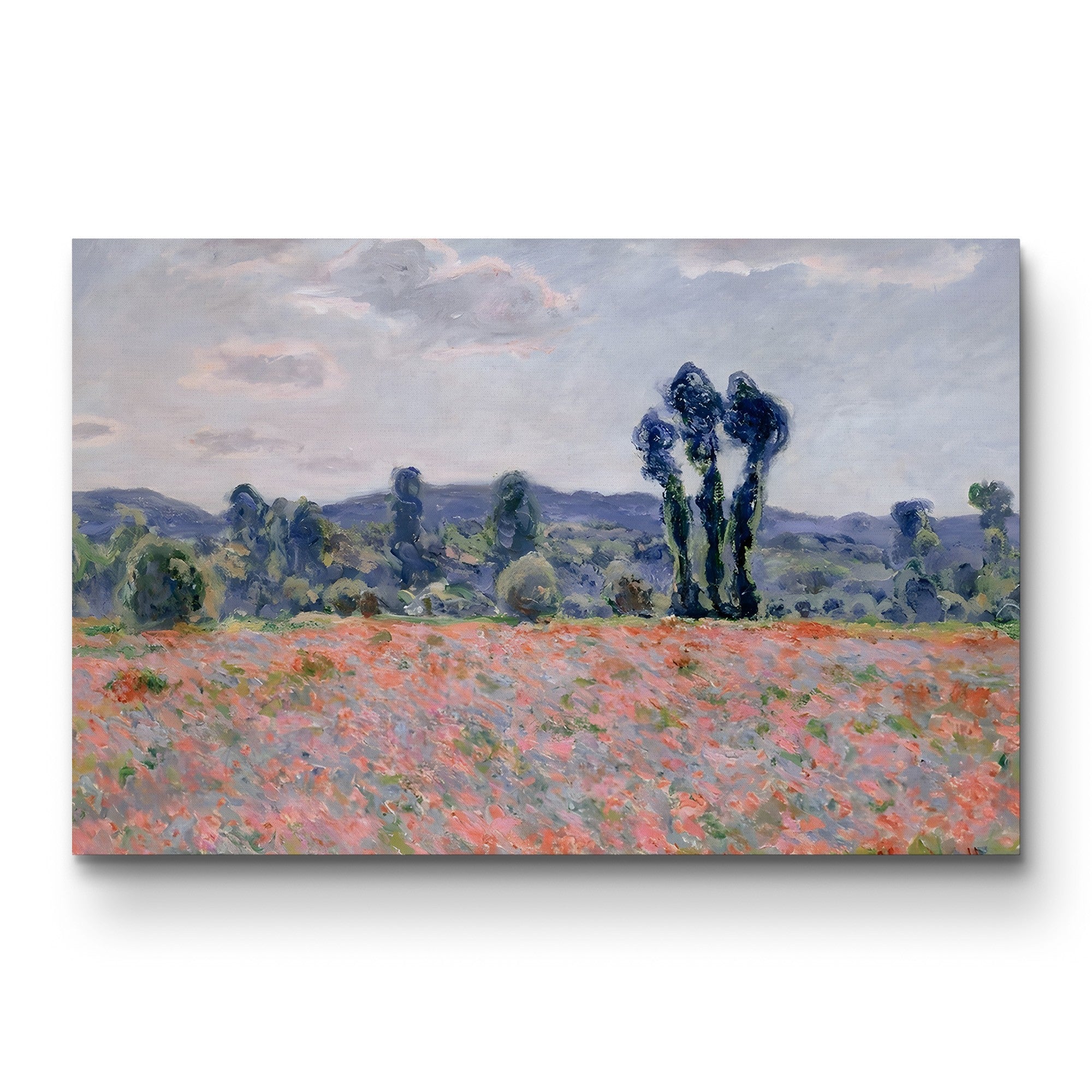 Poppy Field (Champ de coquelicots) by Claude Monet