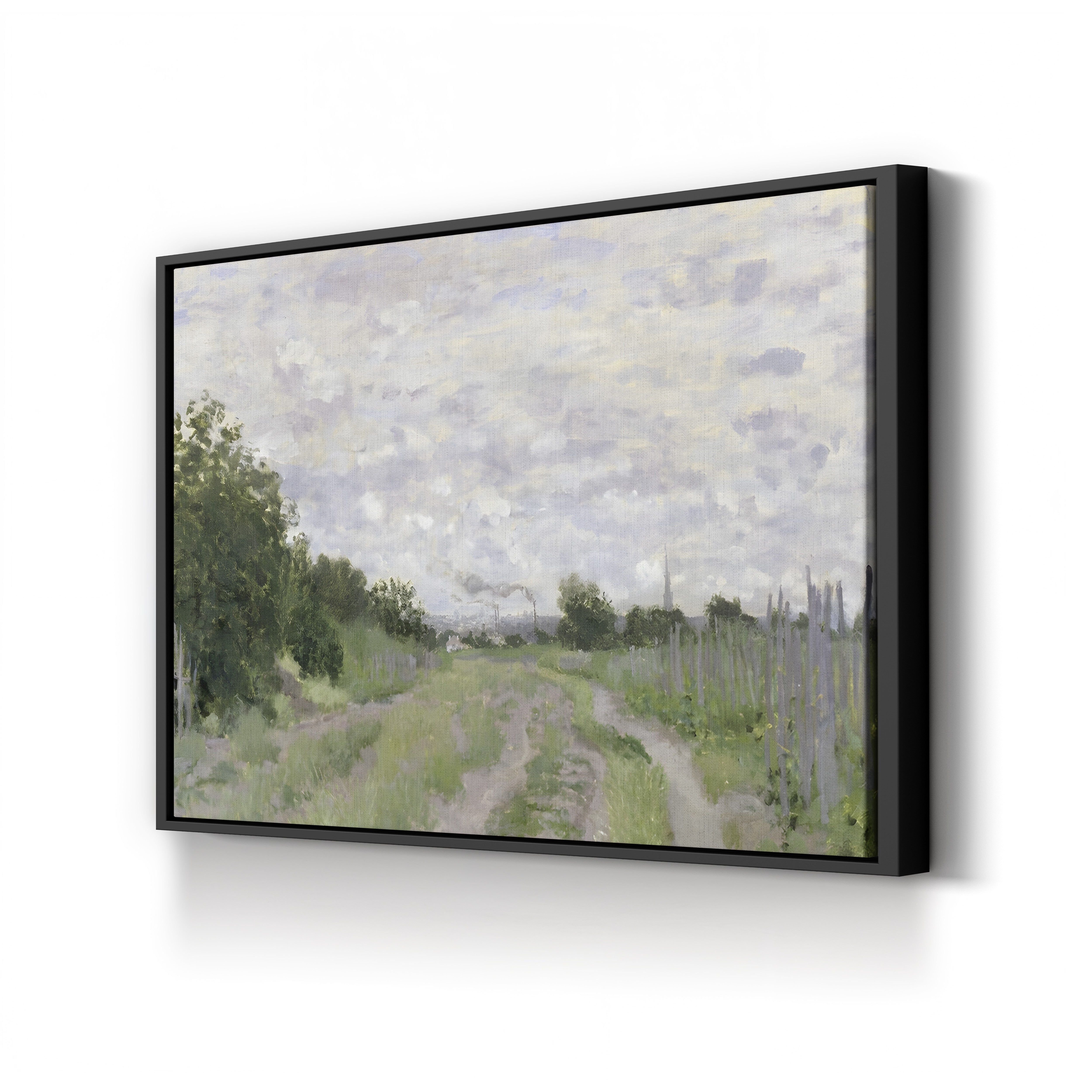 Path through the Vines at Argenteuil (Chemin dans les vignes), 1872 by Claude Monet