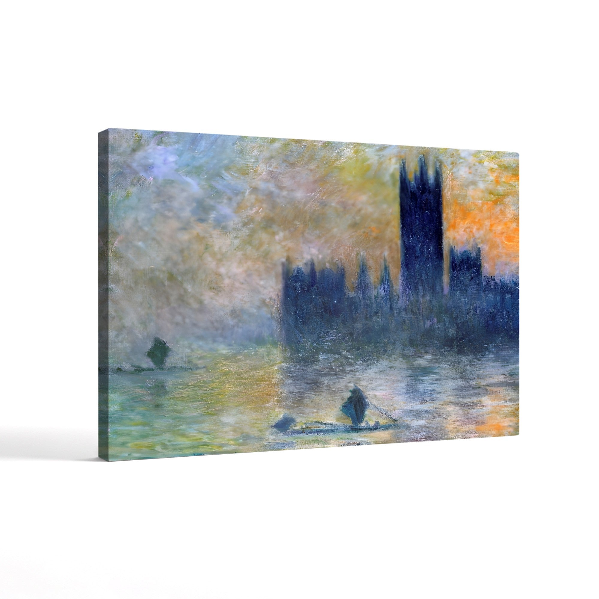 The Houses of Parliament, Effect of Fog (Le Parlement, effet de brouillard), 1903-04 by Claude Monet