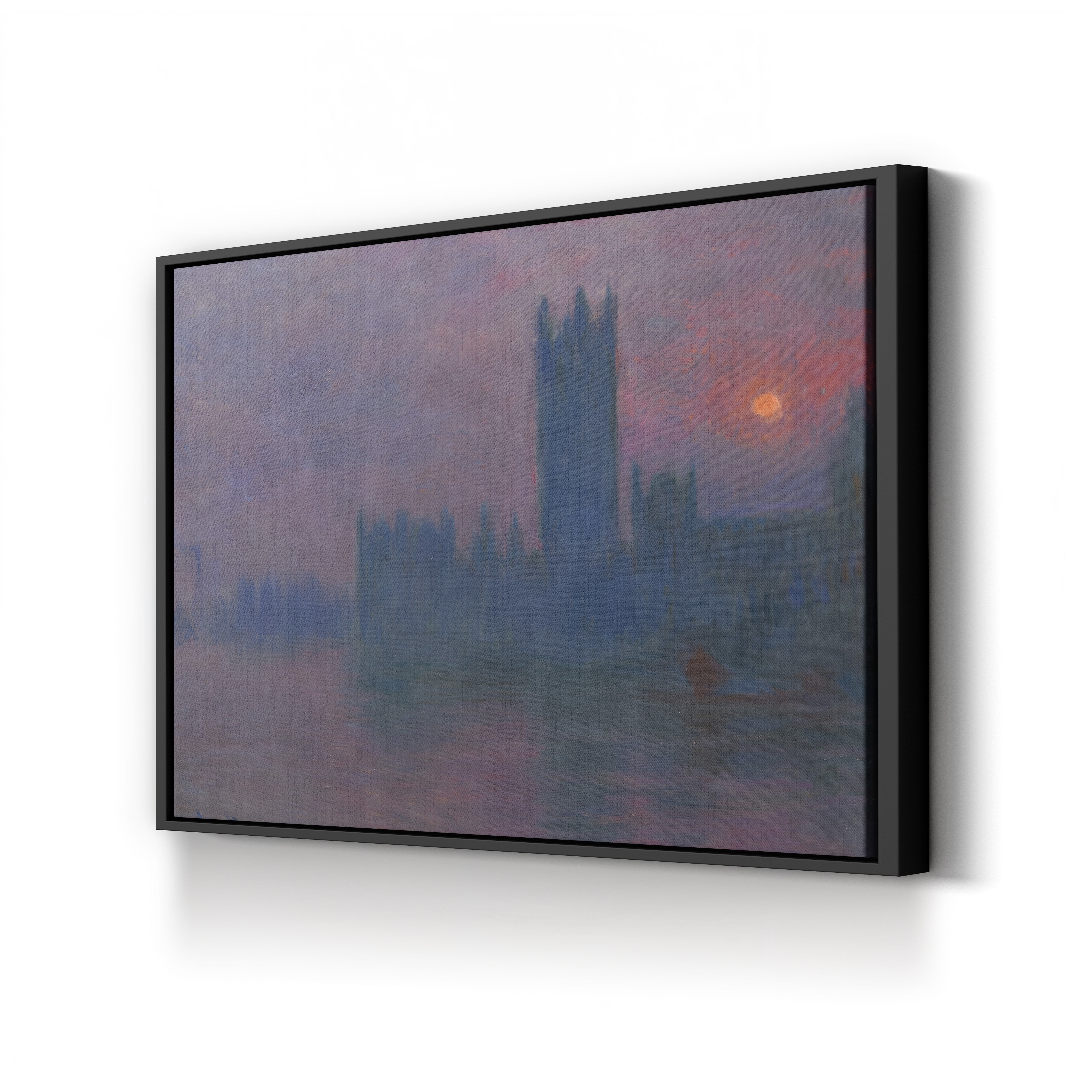 Houses of Parliament, Setting Sun (Le Parlement, soleil couchant), 1900-03 by Claude Monet