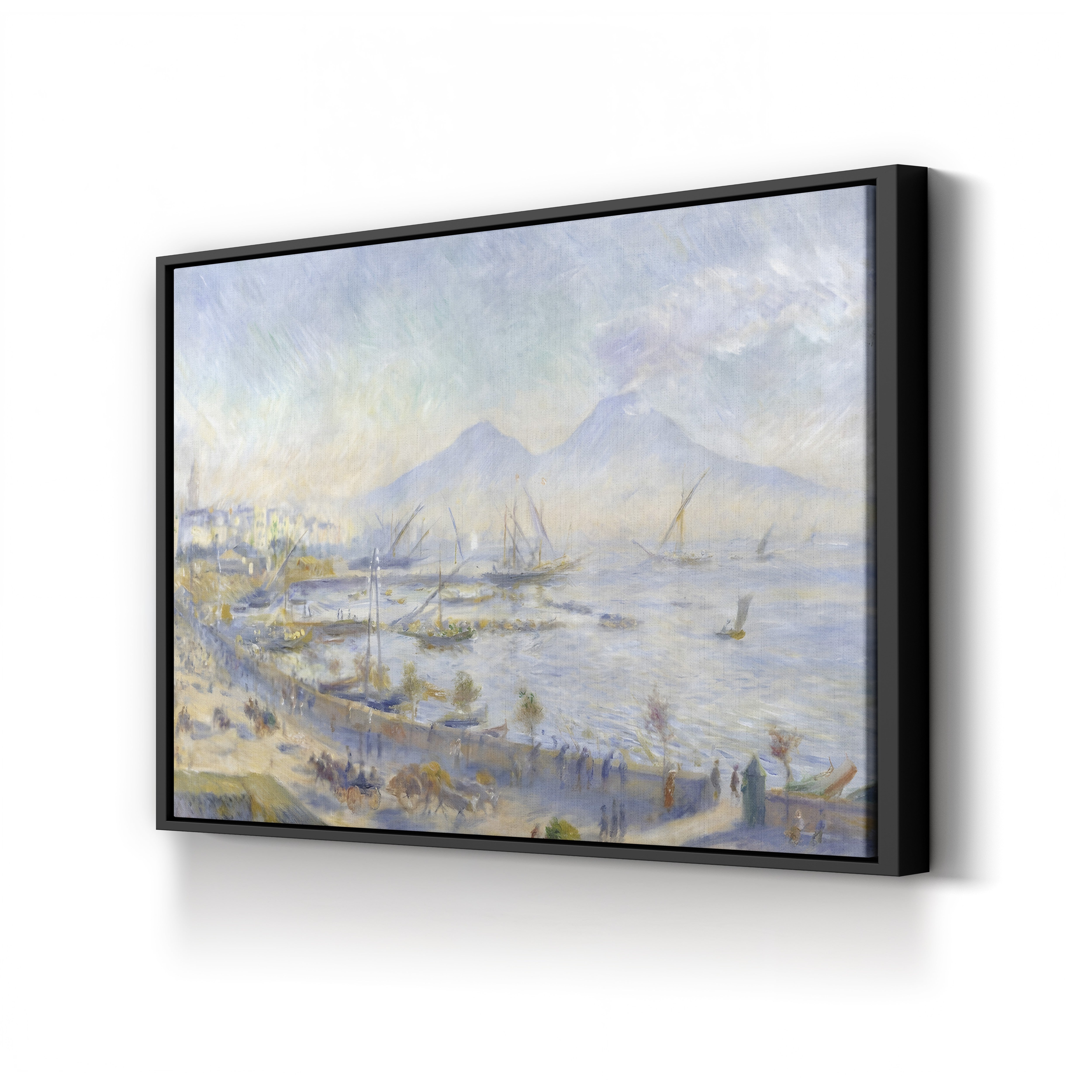 The Bay of Naples, 1881 – Pierre-Auguste Renoir Wall Art | Impressionist Italian Canvas Print