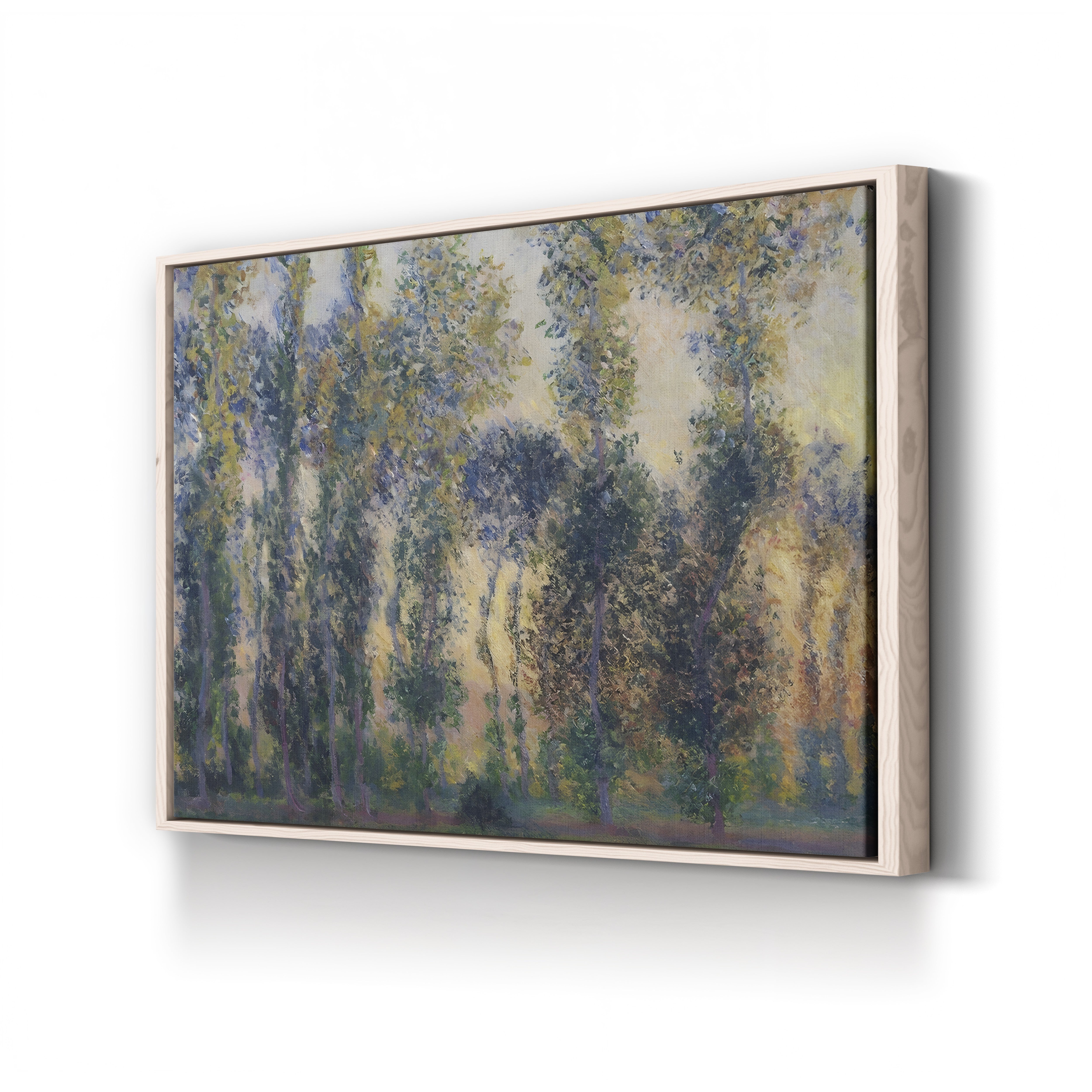 Poplars at Giverny, Sunrise (Les Peupliers à Giverny, Lever du Soleil), 1888 by Claude Monet