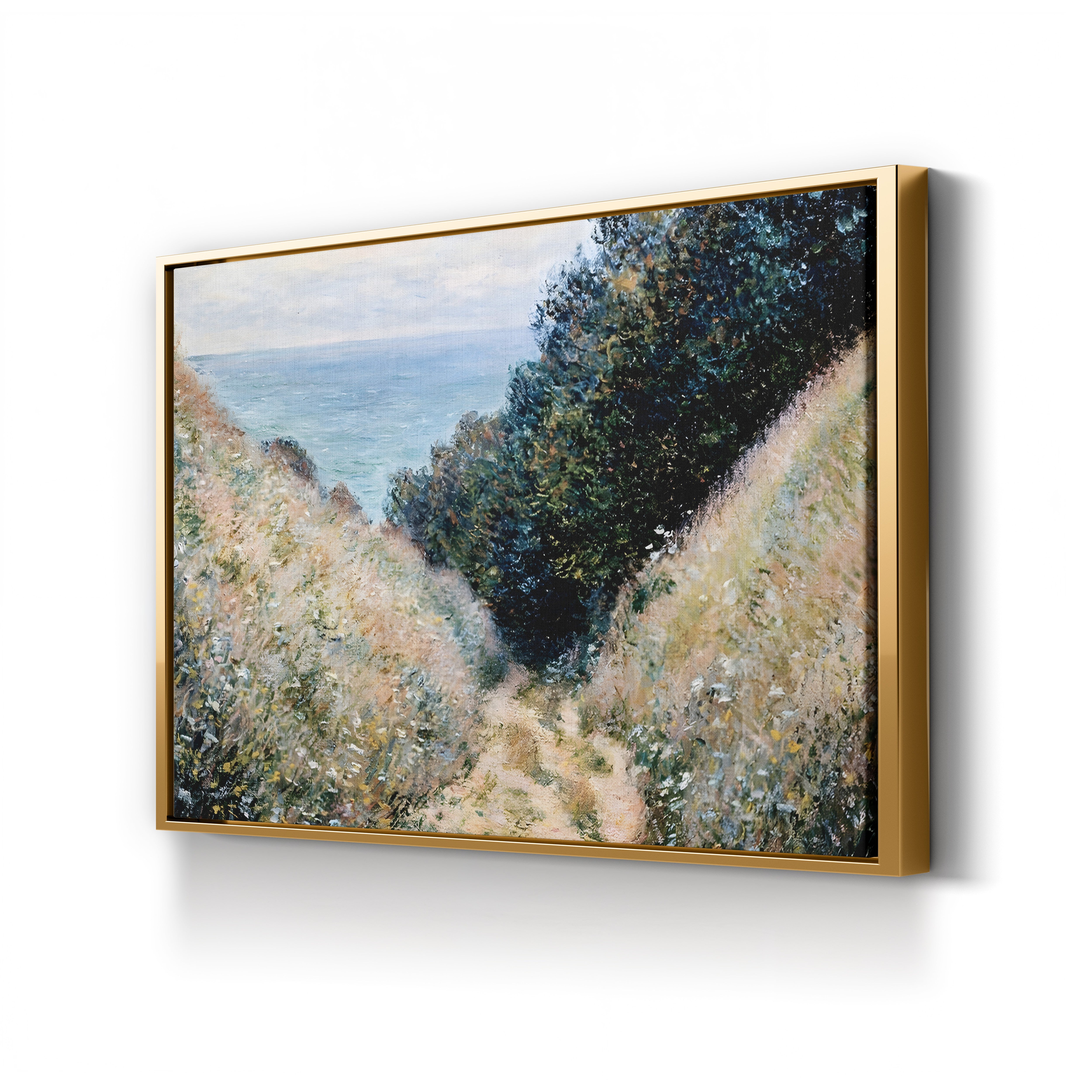 Road at La Cavée, Pourville (Chemin de la Cavée, Pourville), 1882 by Claude Monet