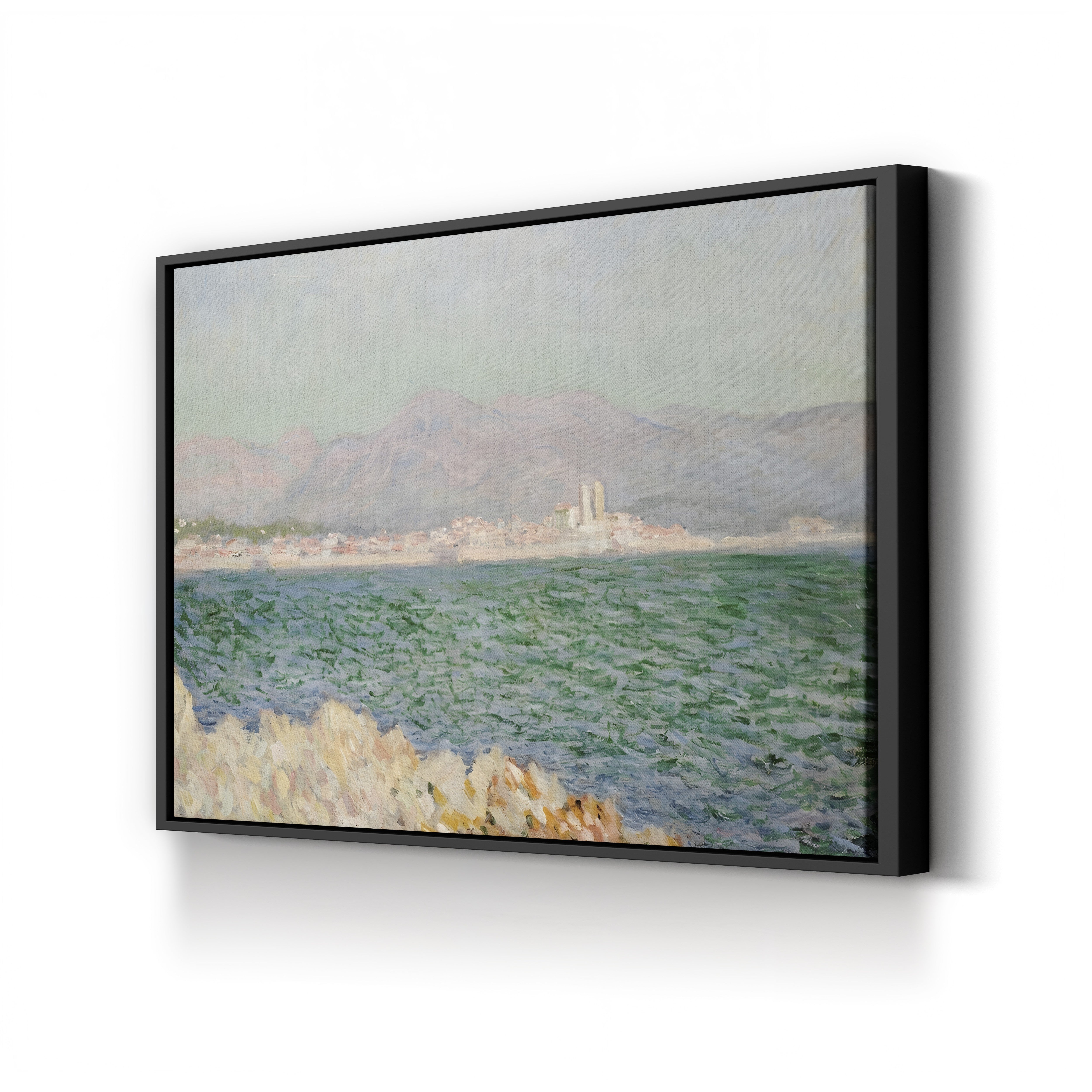 Gulf of Antibes, 1888 – Claude Monet Wall Art | Impressionist Mediterranean Seascape Canvas Print