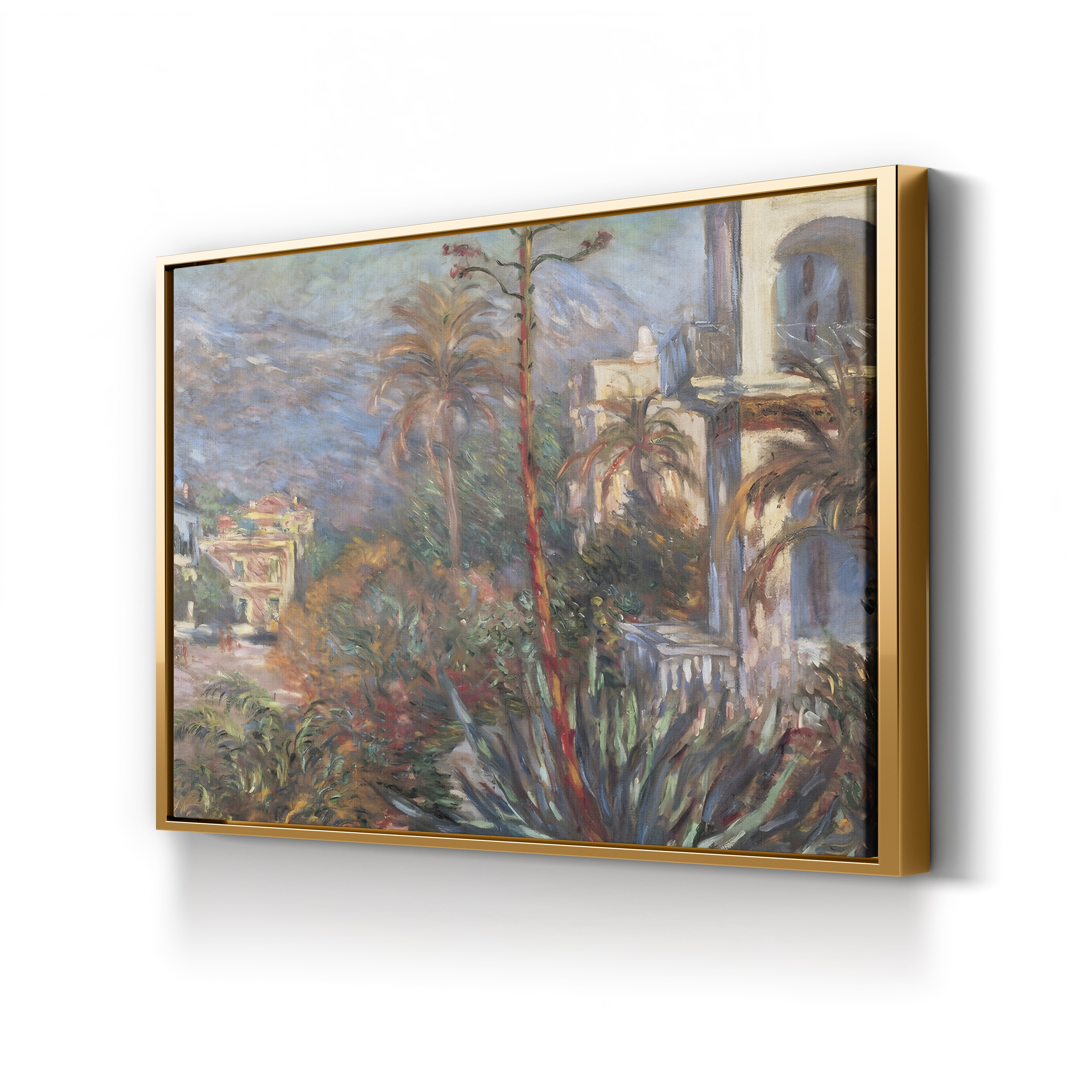 Villas at Bordighera (Les Villas à Bordighera), 1884 by Claude Monet