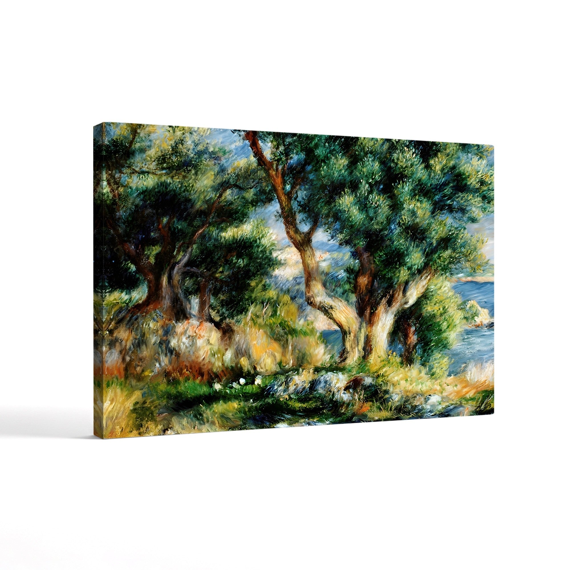 Landscape Near Menton – Renoir Wall Art | Impressionist Landscape
