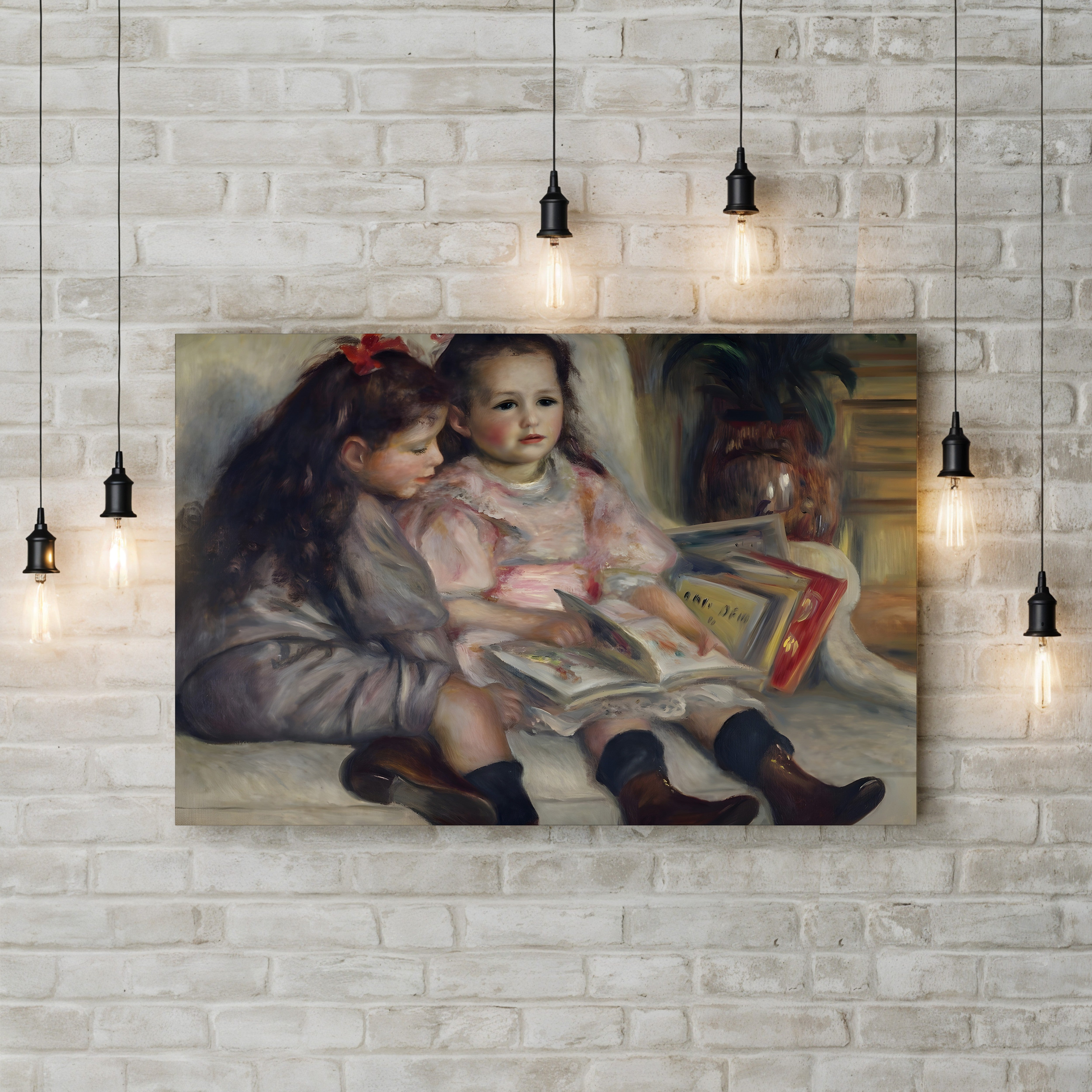 Children of Martial Caillebotte – Renoir Wall Art | Impressionist Canvas