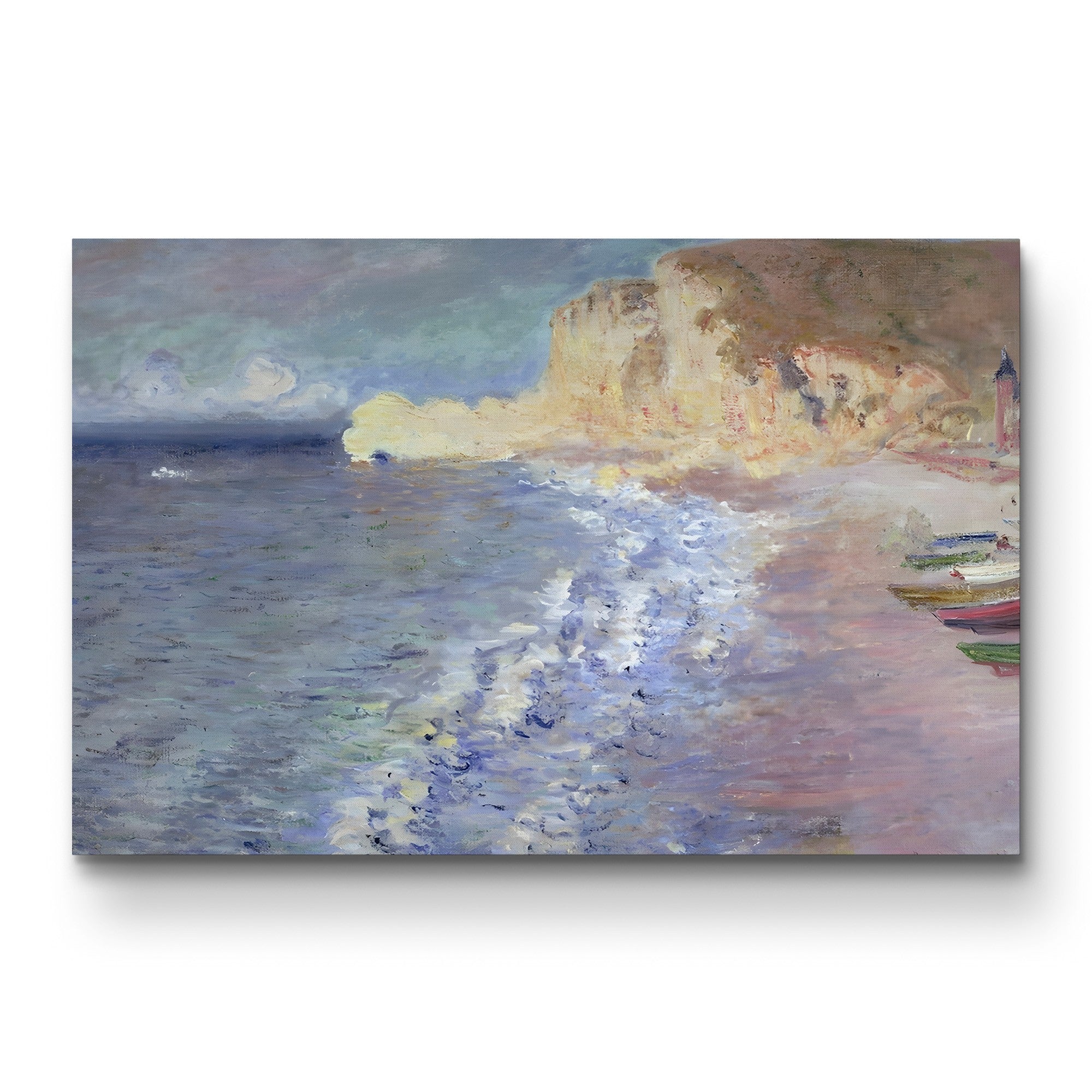 Morning at Étretat, 1883 by Claude Monet