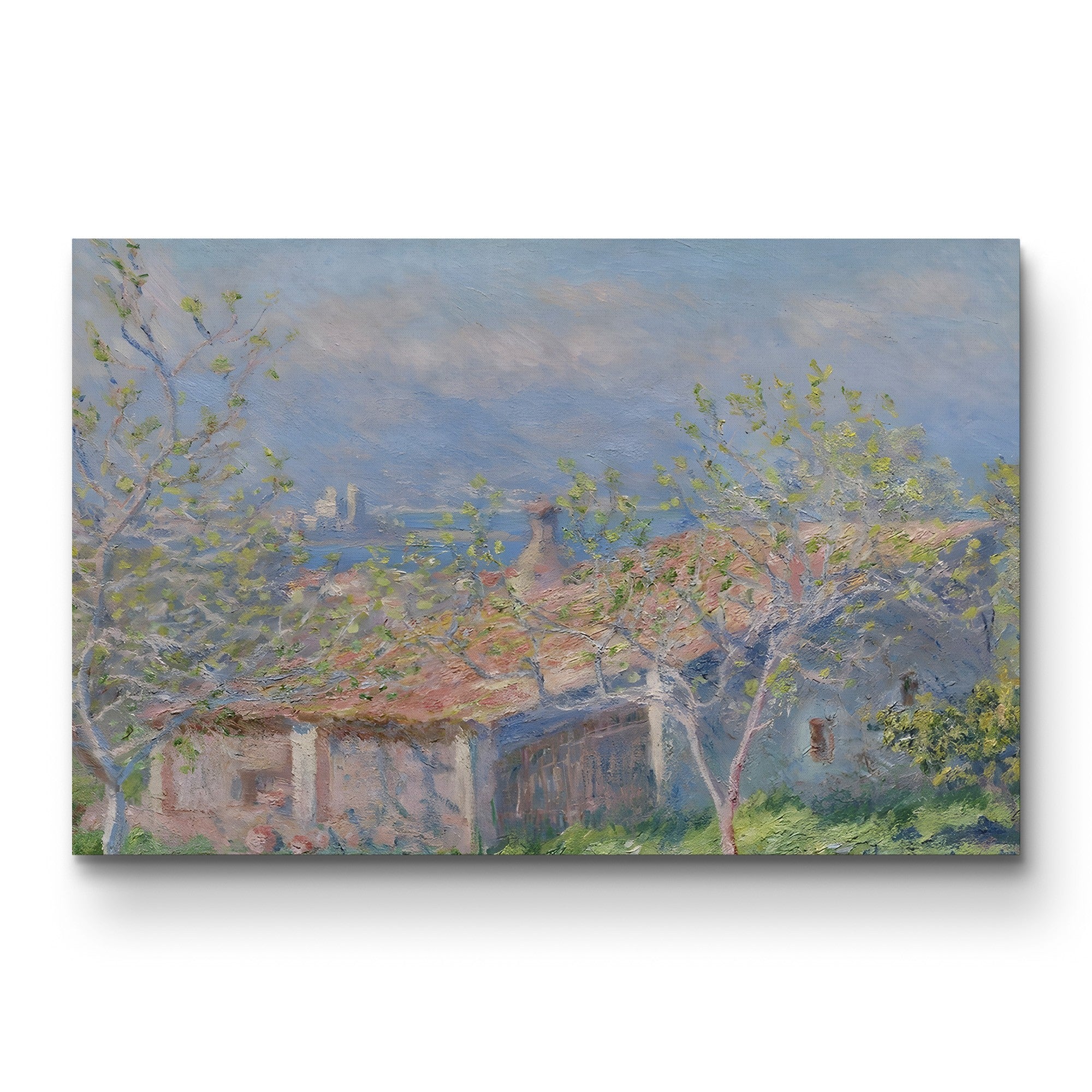 Gardener's House at Antibes, 1888 – Claude Monet Wall Art | Impressionist Mediterranean Landscape Print