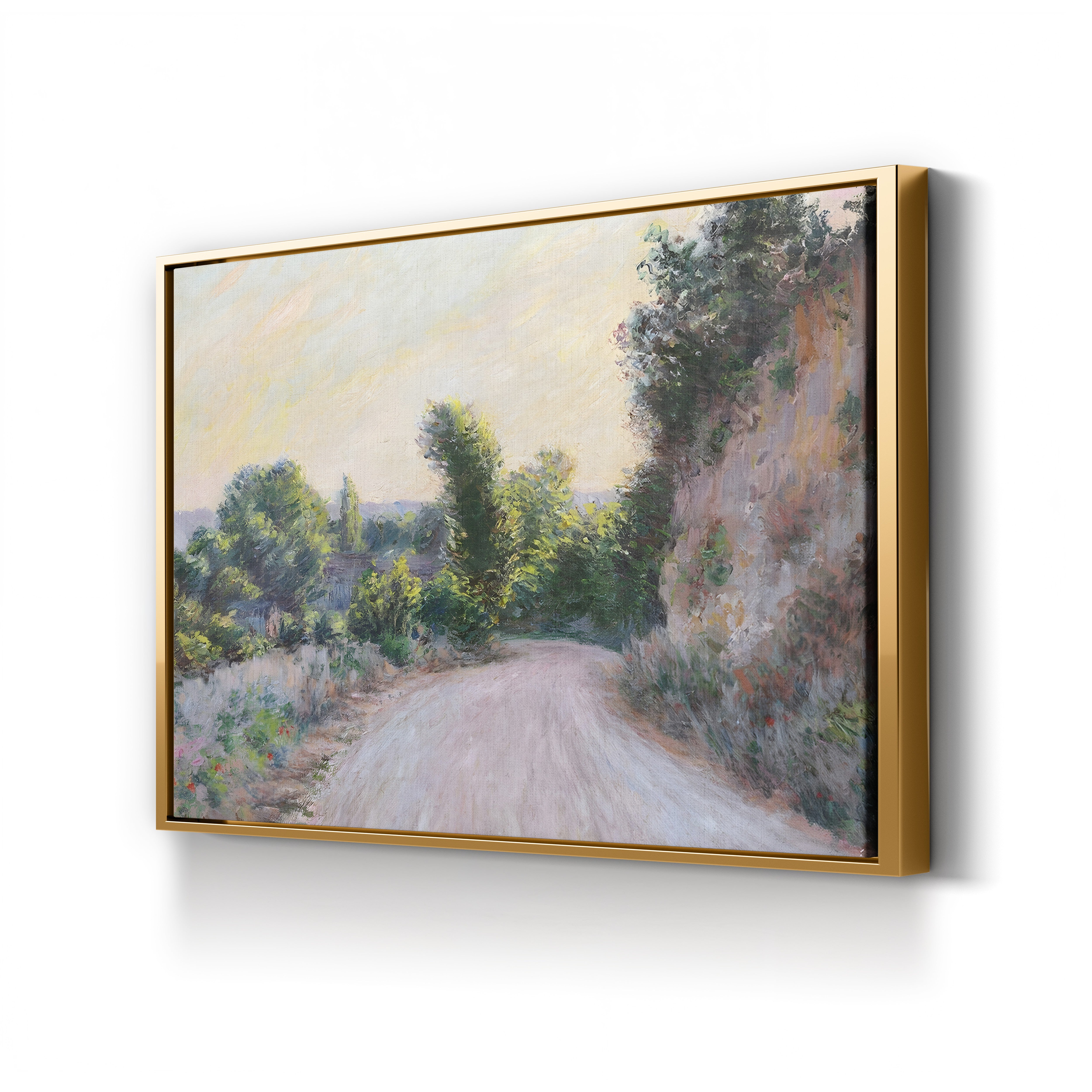 Road near Giverny (Chemin près de Giverny), 1885 by Claude Monet