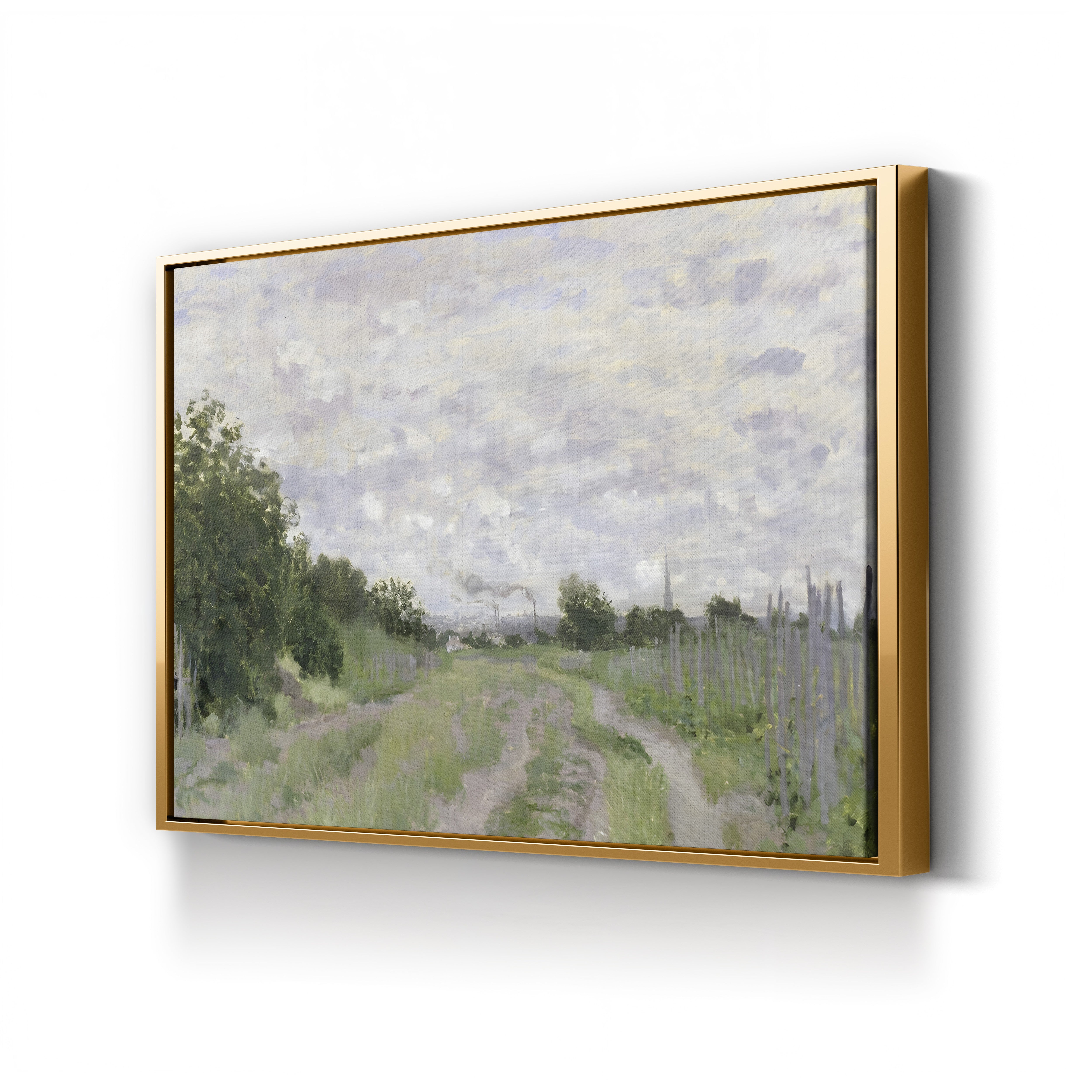 Path through the Vines at Argenteuil (Chemin dans les vignes), 1872 by Claude Monet