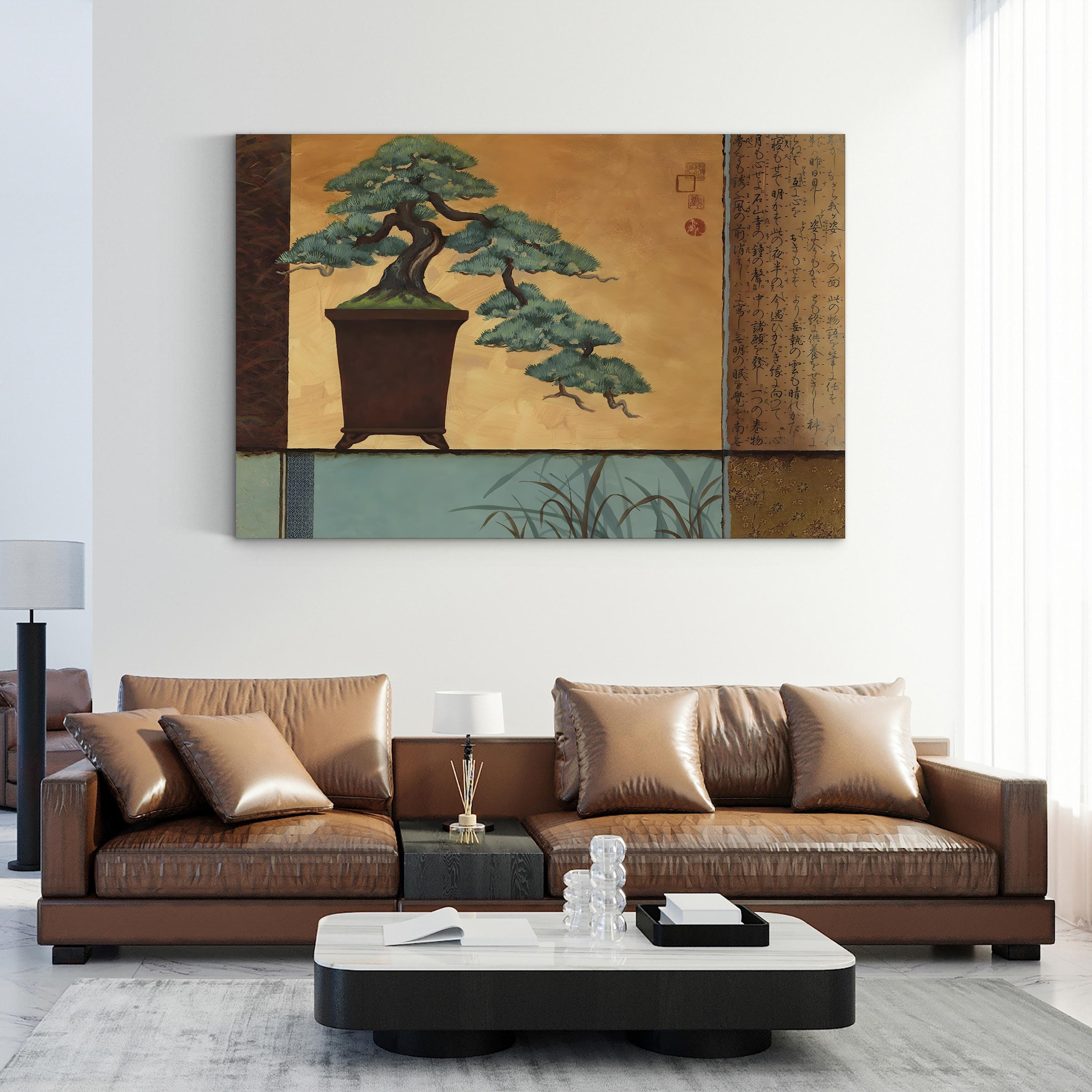 Bonsai Garden Wall Art by Adam Guan