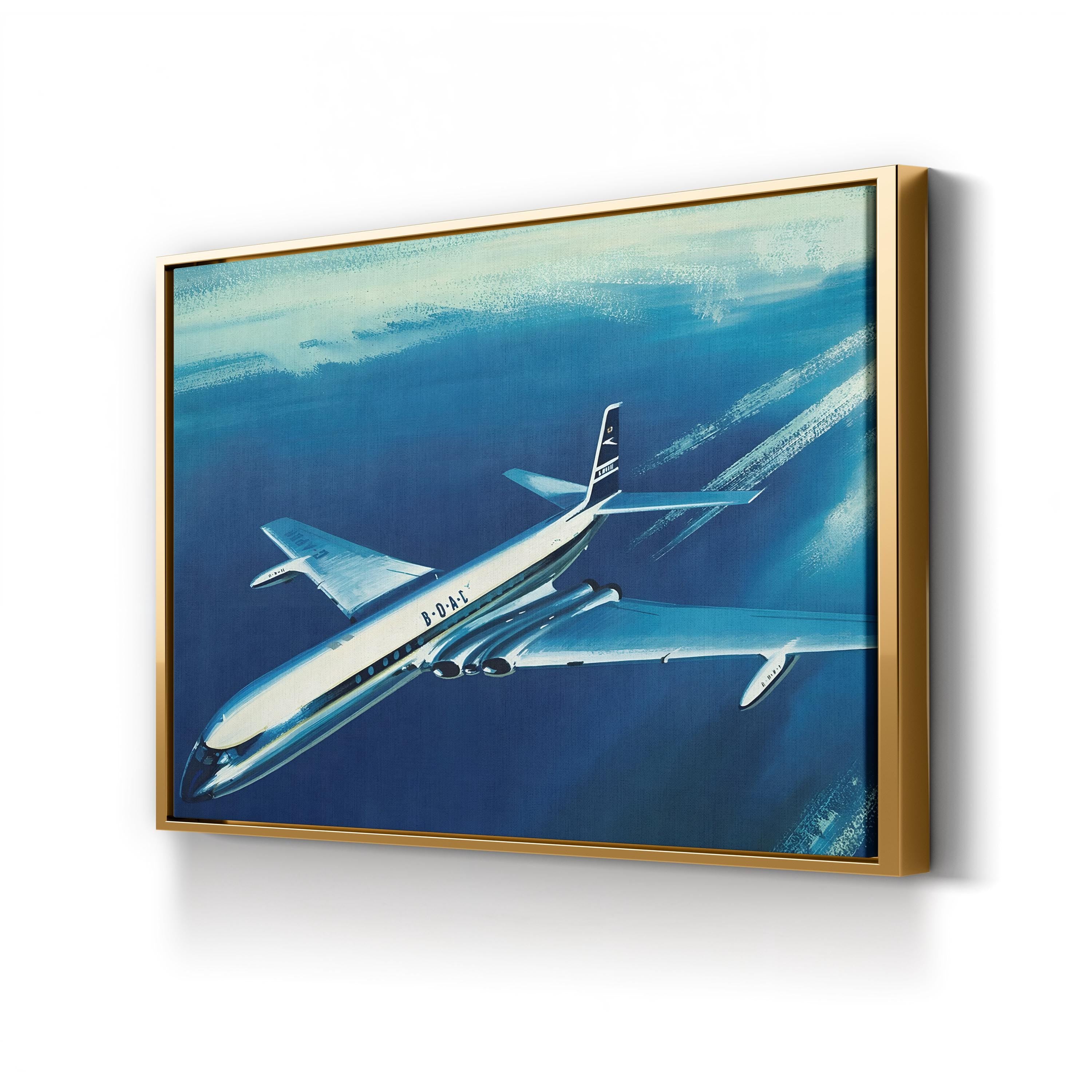 BOAC Aircraft Wall Art by English School