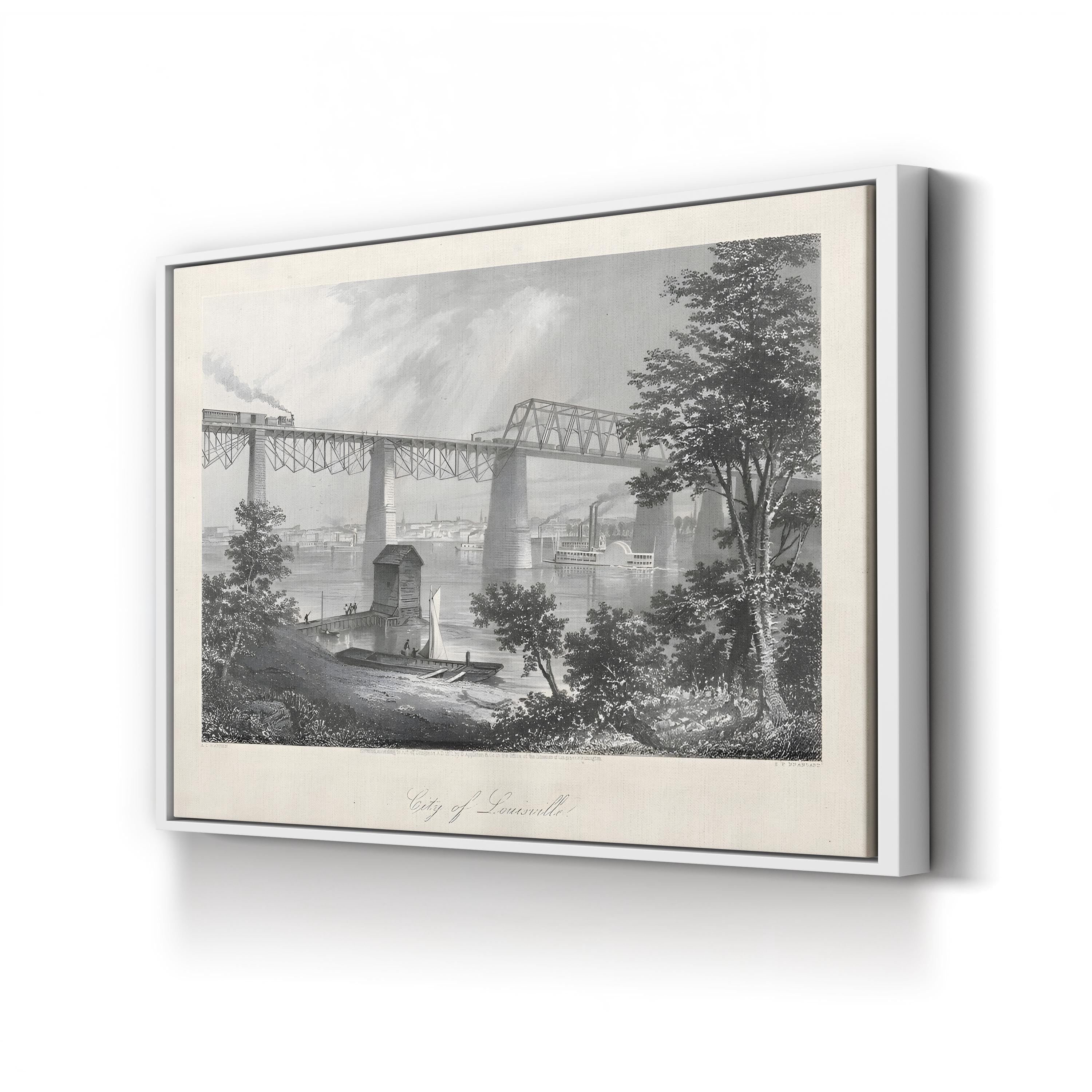 City of Louisville Wall Art by William Cullen Bryant