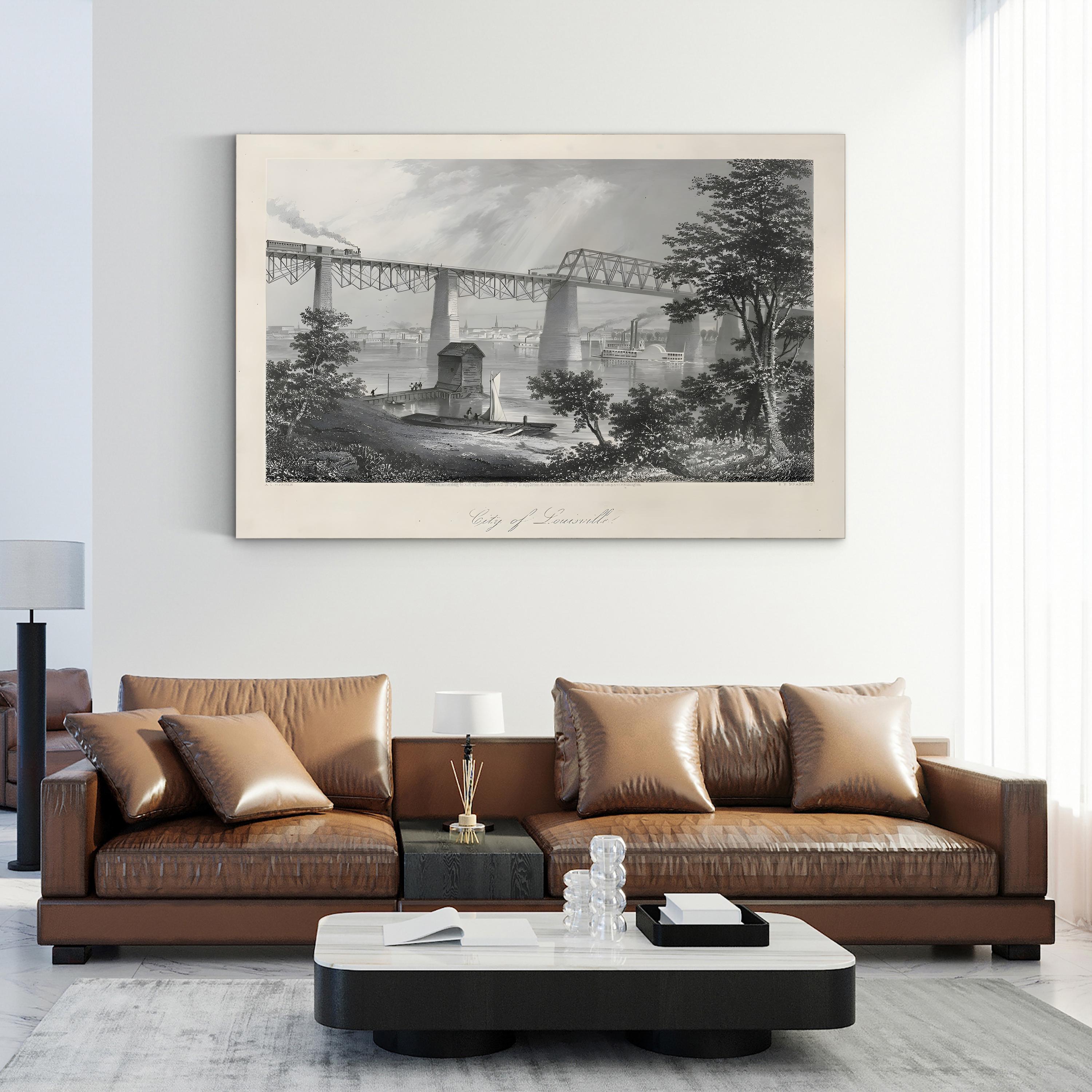 City of Louisville Wall Art by William Cullen Bryant