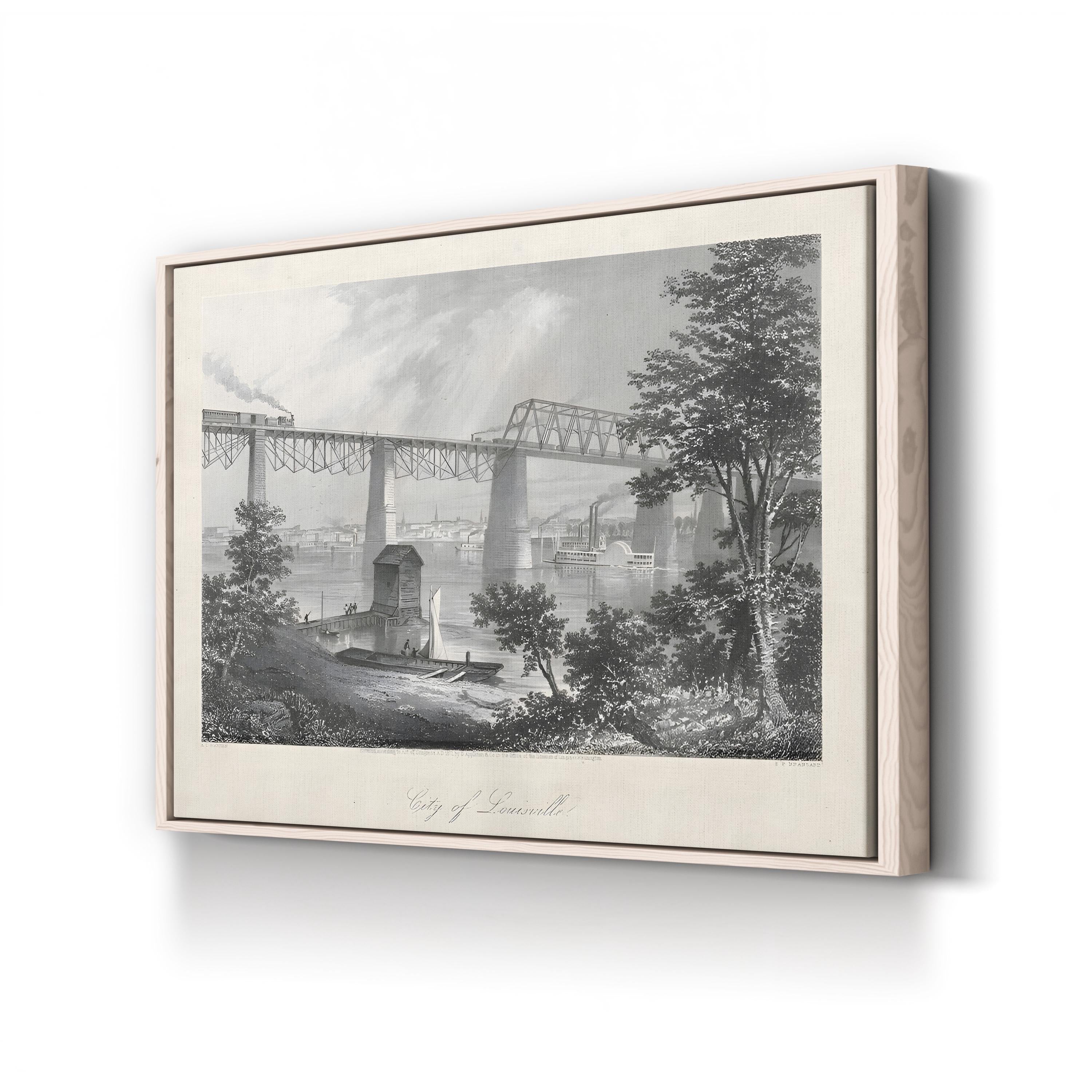City of Louisville Wall Art by William Cullen Bryant