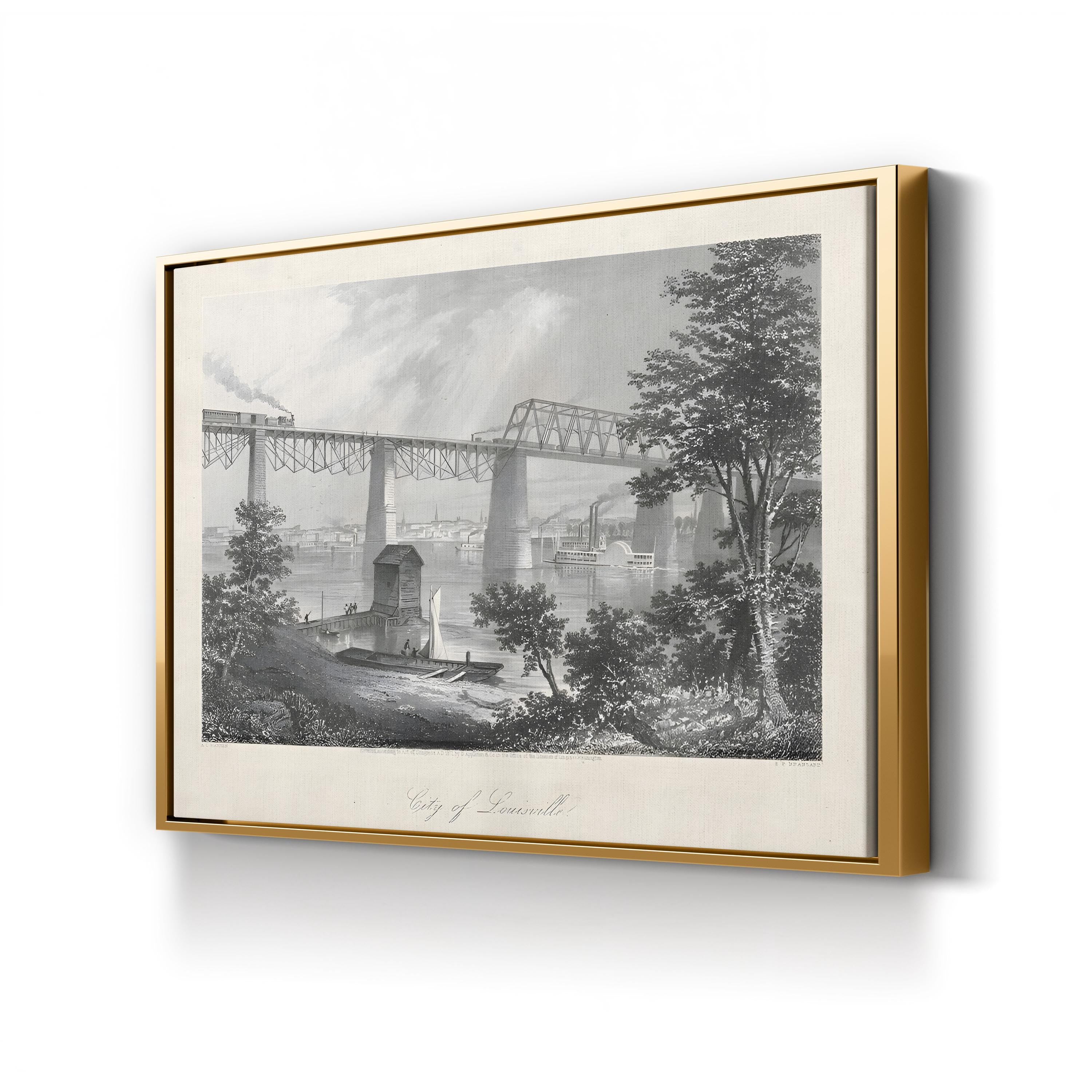 City of Louisville Wall Art by William Cullen Bryant