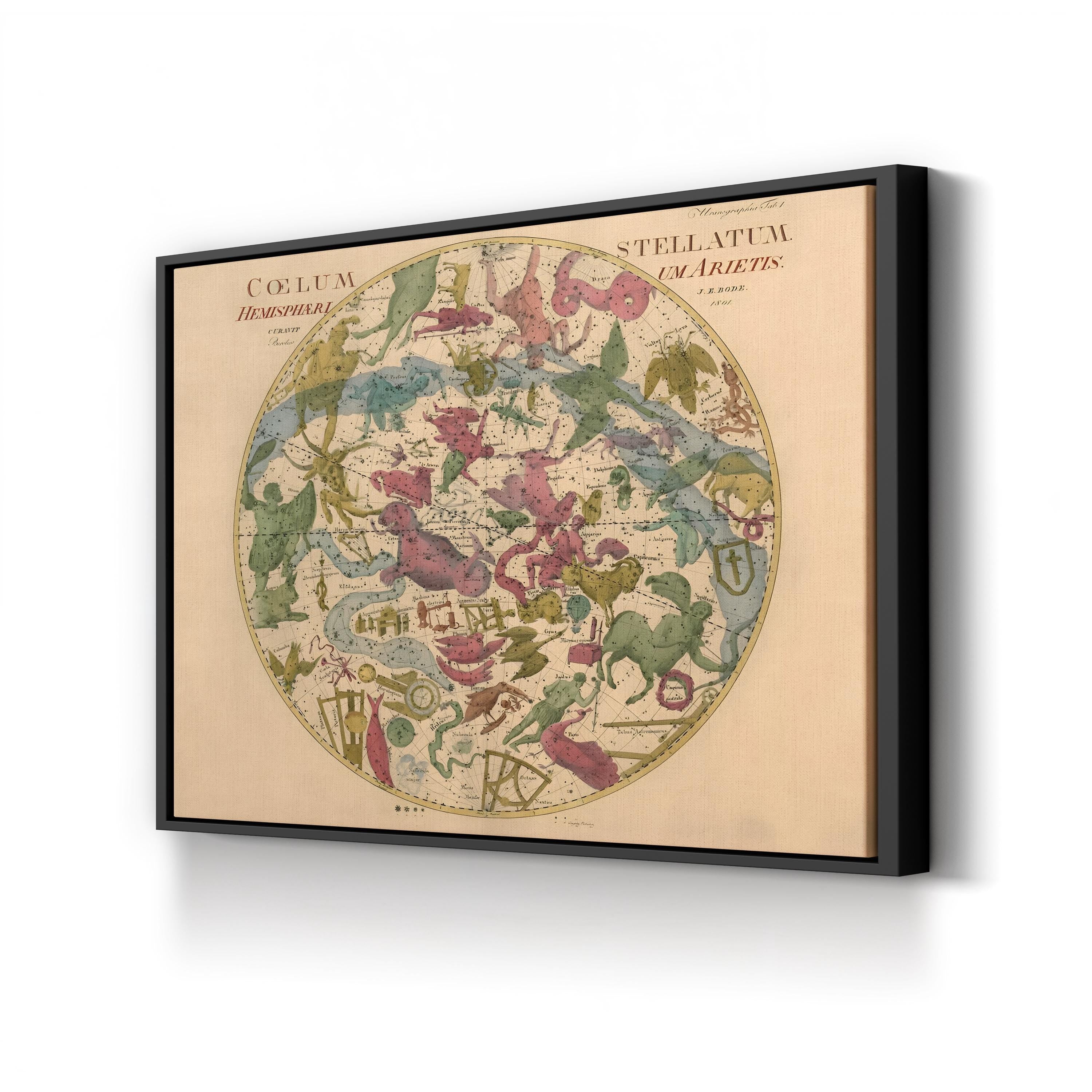 Coelum Stellatum Wall Art by Grand Archives – Antique Celestial Star Map Illustration