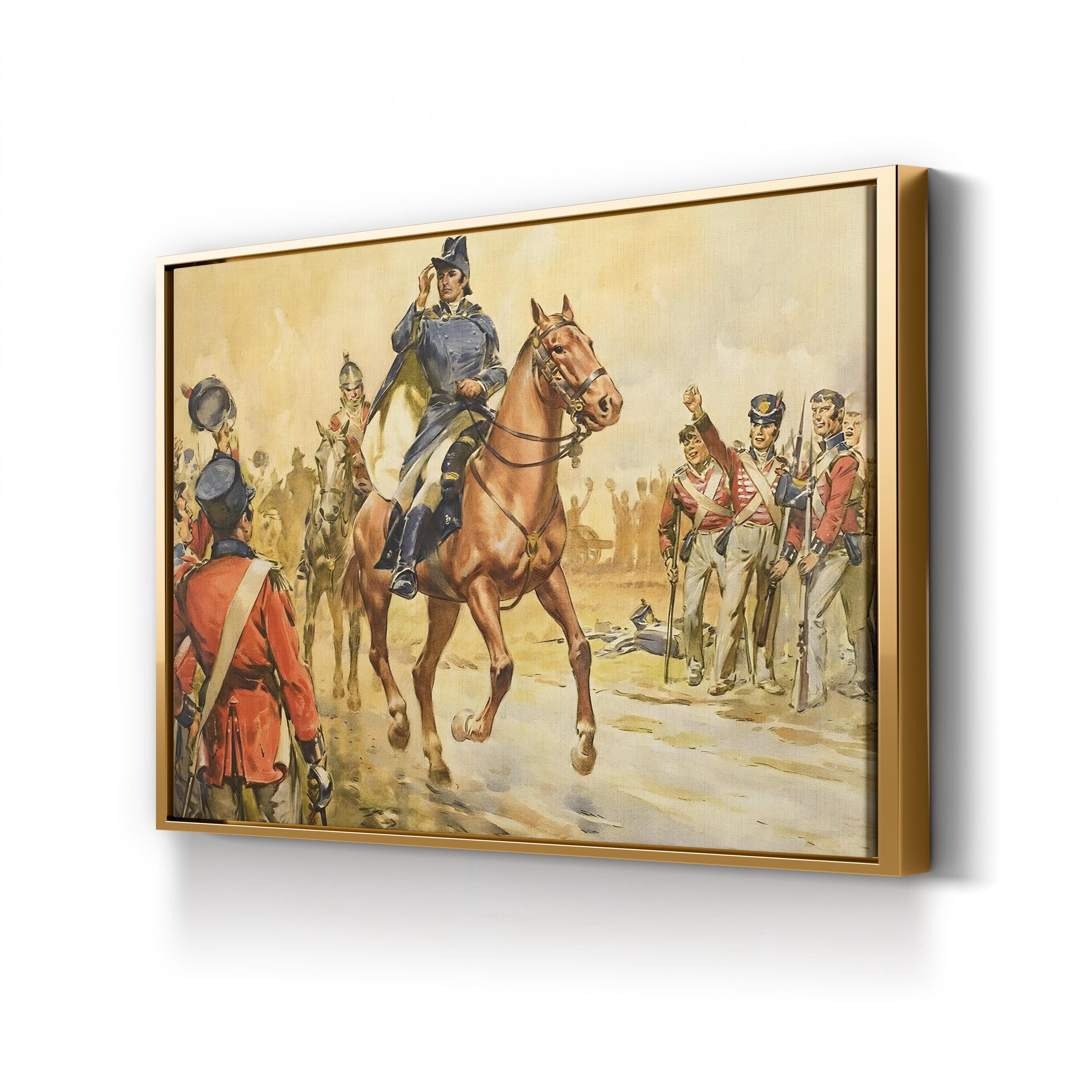 Duke of Wellington Rallying His Troops Wall Art – James Edwin McConnell