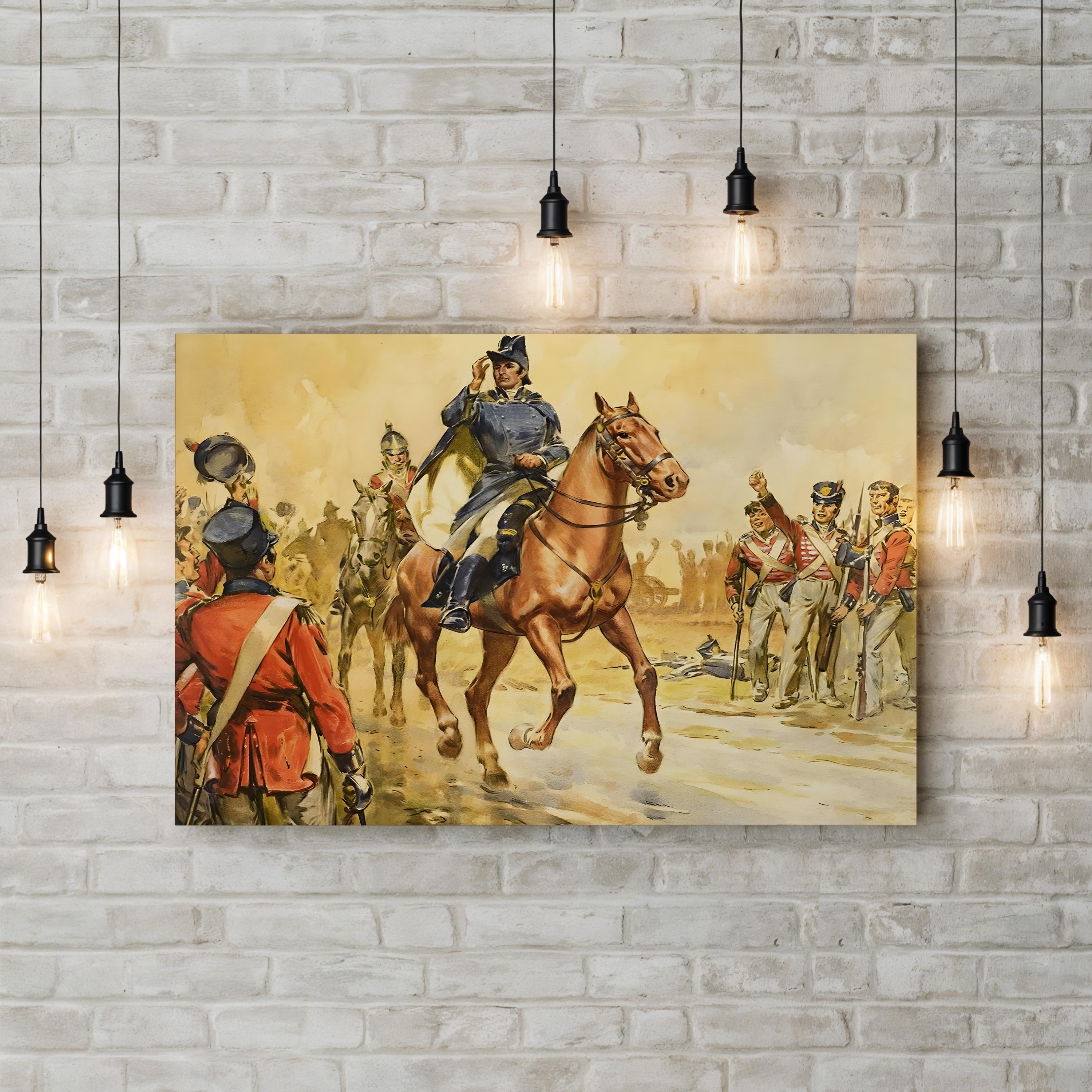 Duke of Wellington Rallying His Troops Wall Art – James Edwin McConnell