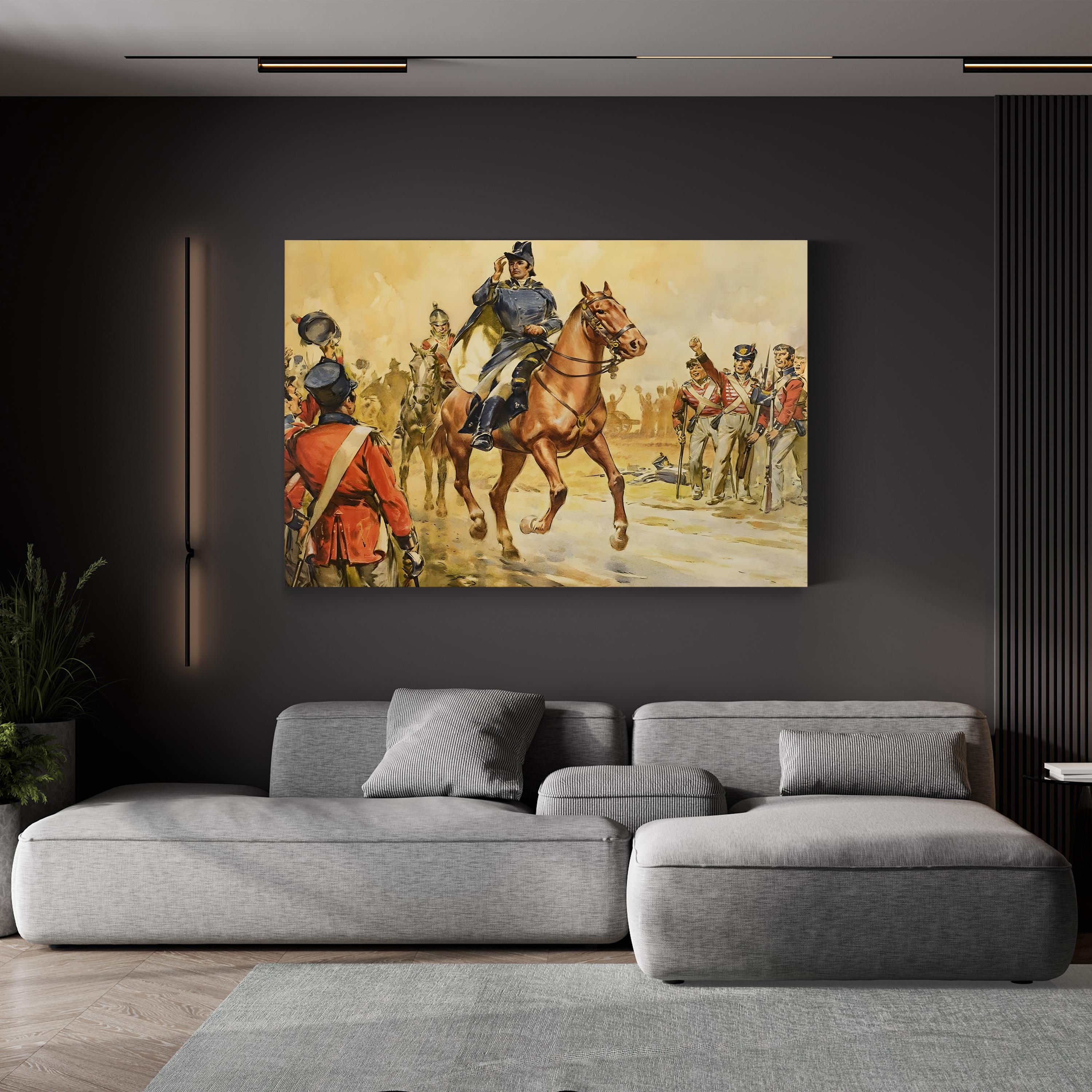 Duke of Wellington Rallying His Troops Wall Art – James Edwin McConnell