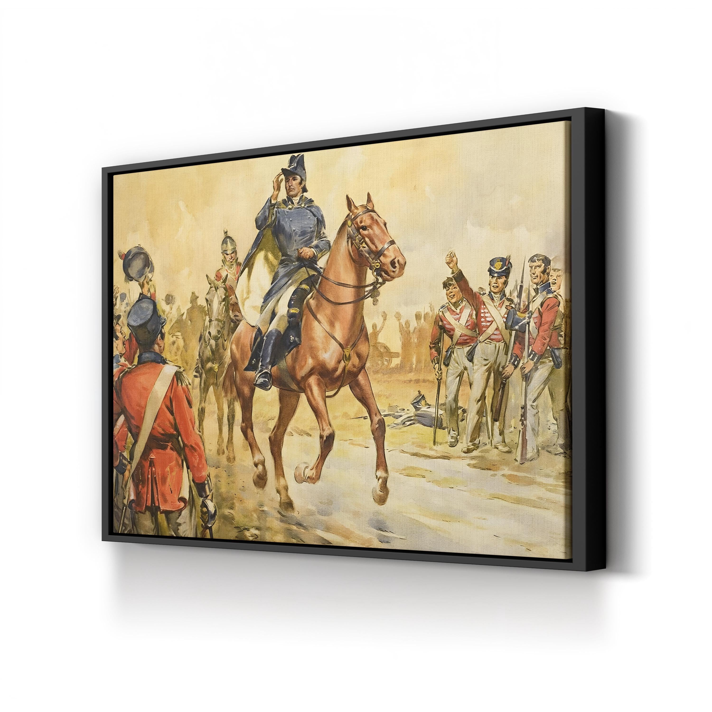Duke of Wellington Rallying His Troops Wall Art – James Edwin McConnell