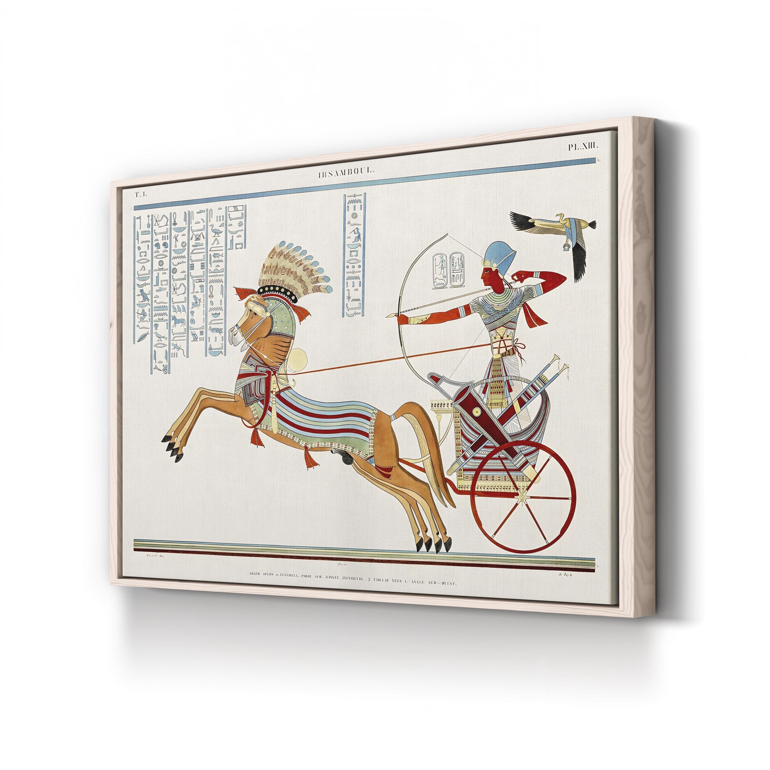 Egyptian Chariots I Wall Art – Jean-François Champollion