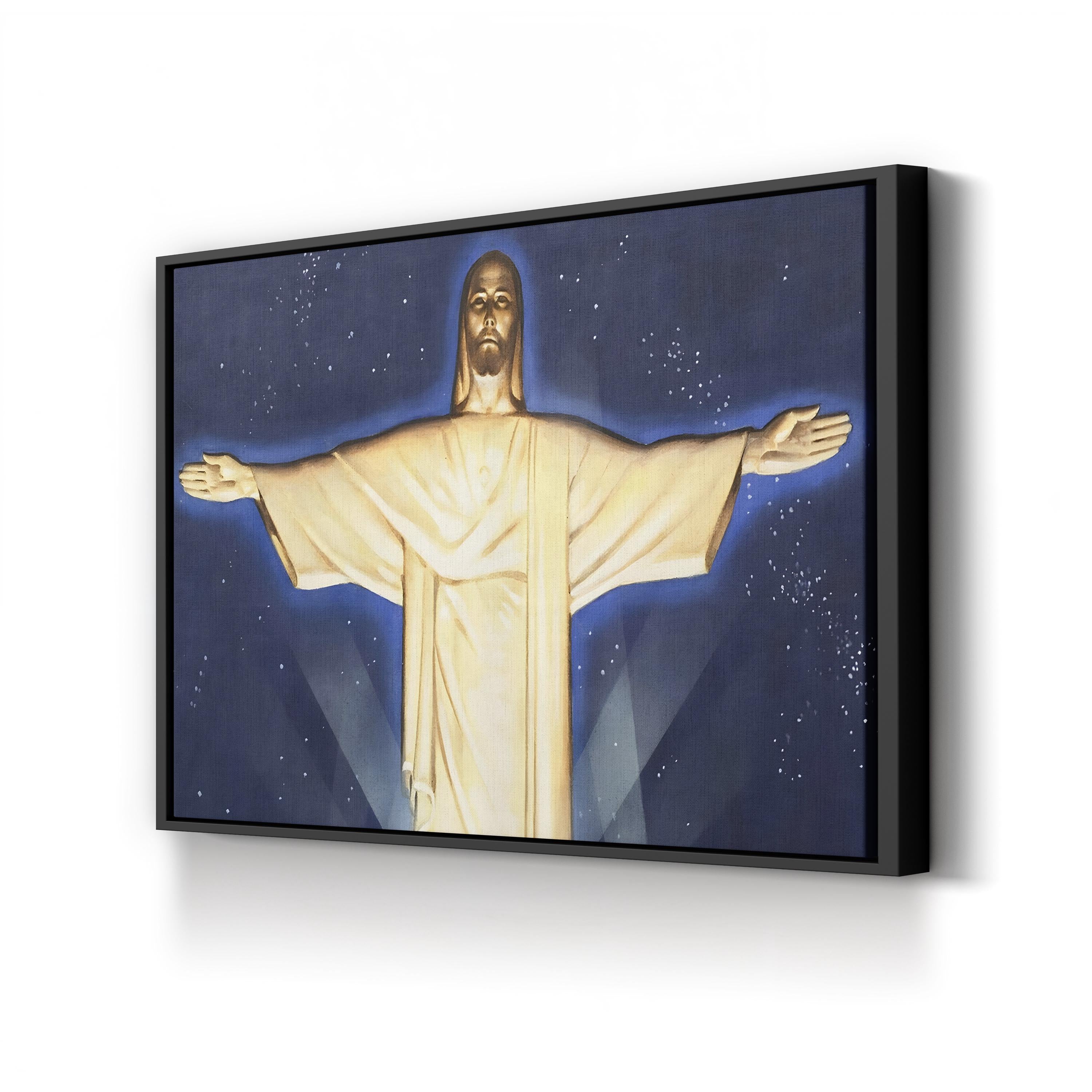 Christ the Redeemer Canvas Art: Inspirational Religious Home Decor