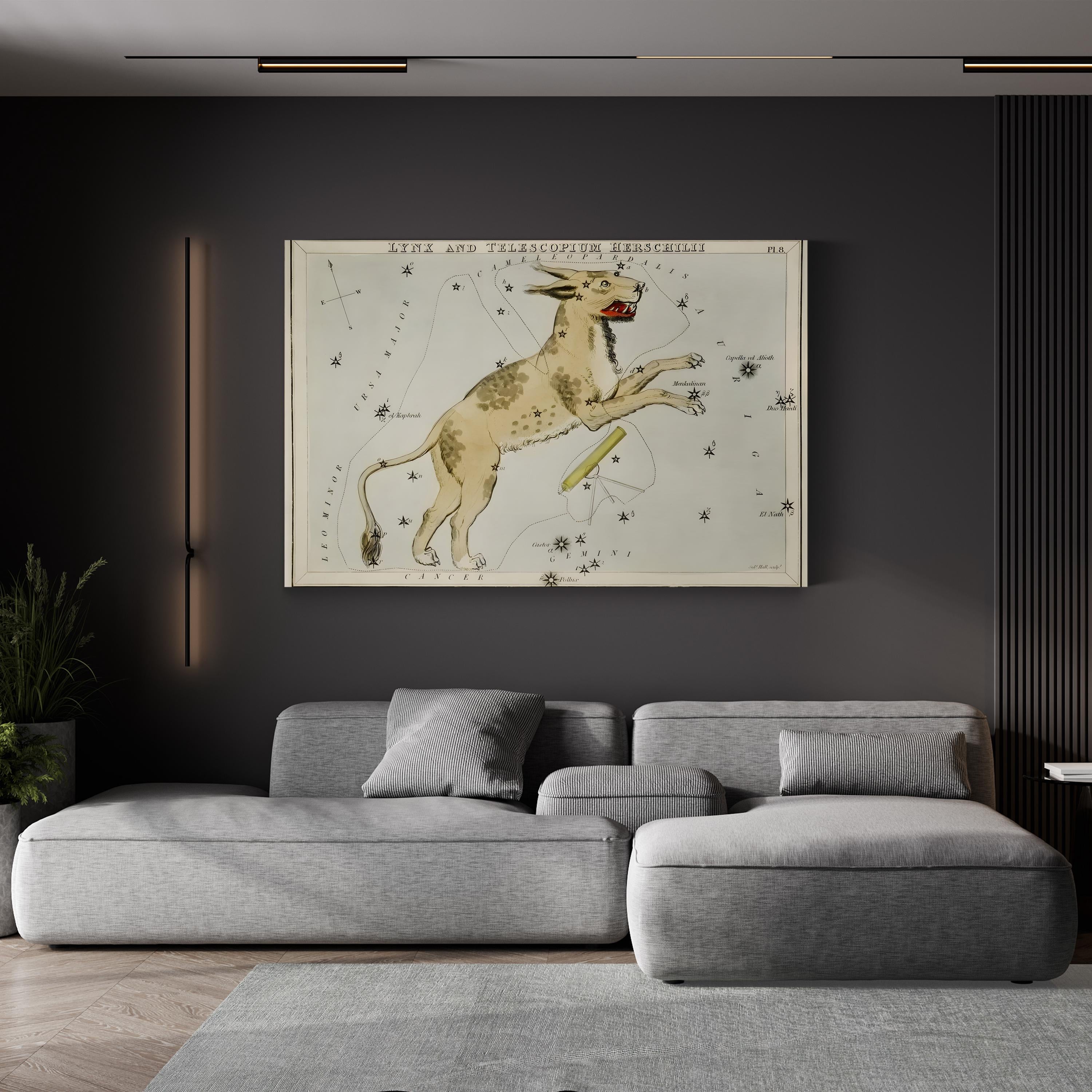 Hall’s Astronomical Illustrations XI Wall Art by Sidney Hall