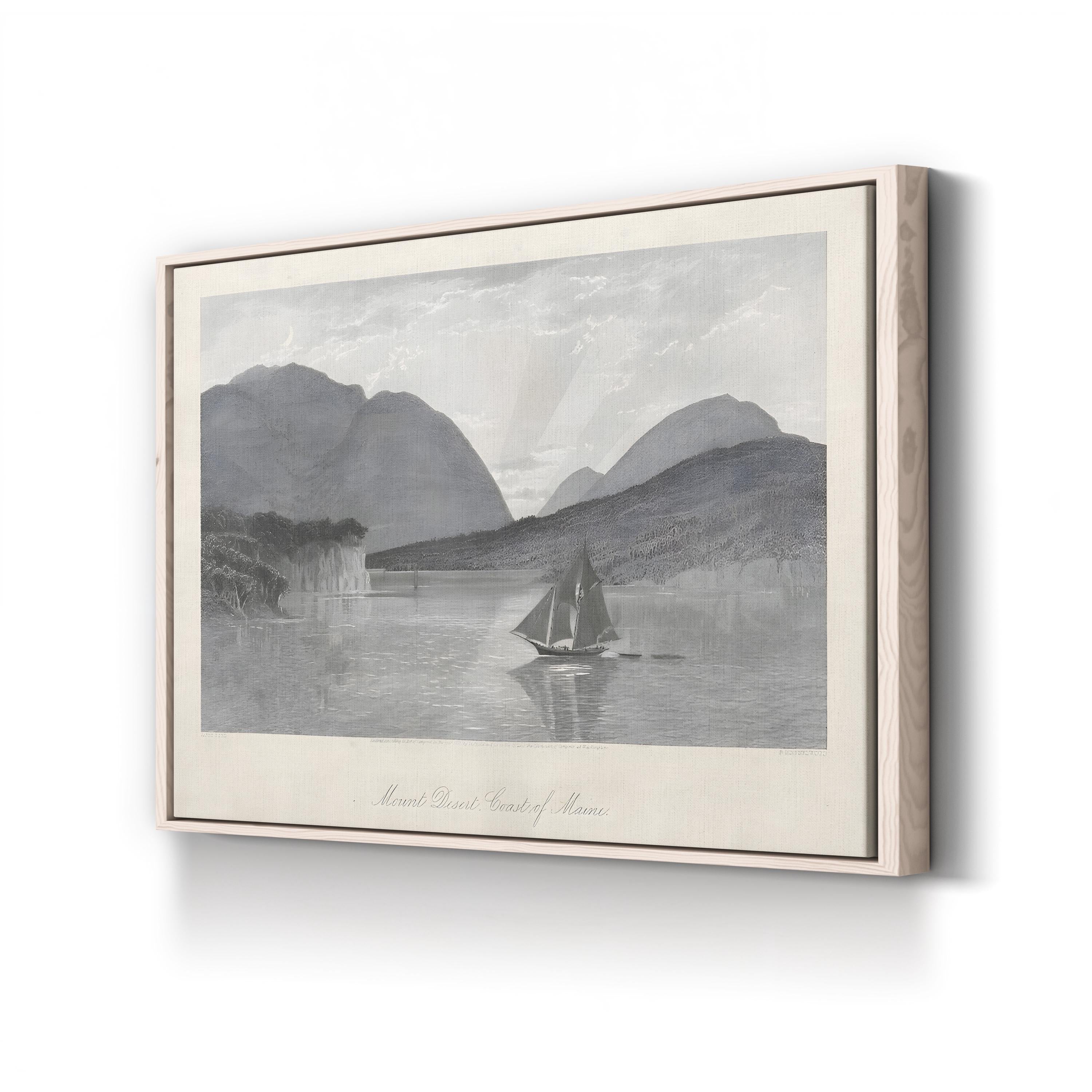 Mount Desert, Coast of Maine Wall Art by William Cullen Bryant