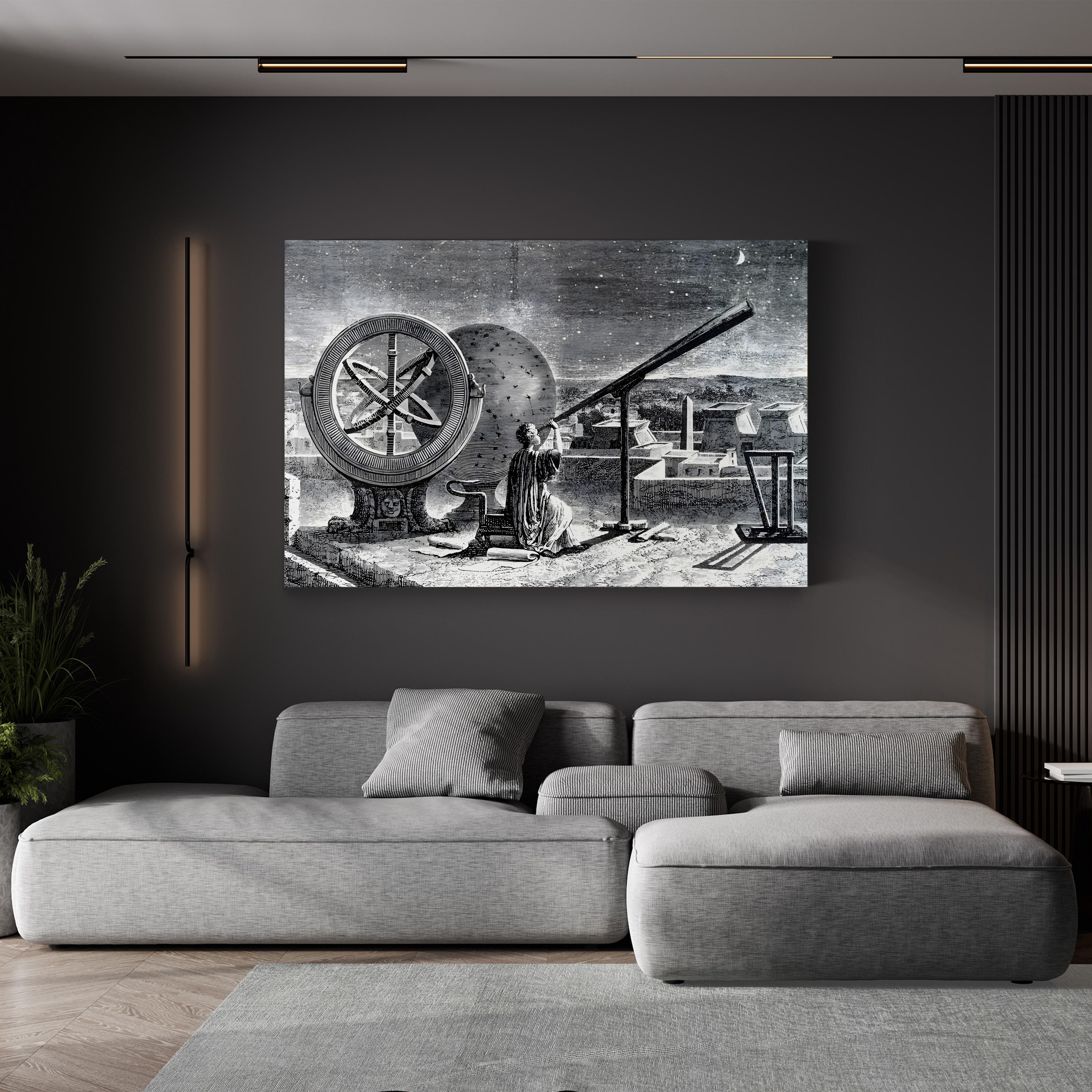 Portrait of Hipparchus, 18th Century Greek Astronomer Canvas Wall Art | UIG Photography