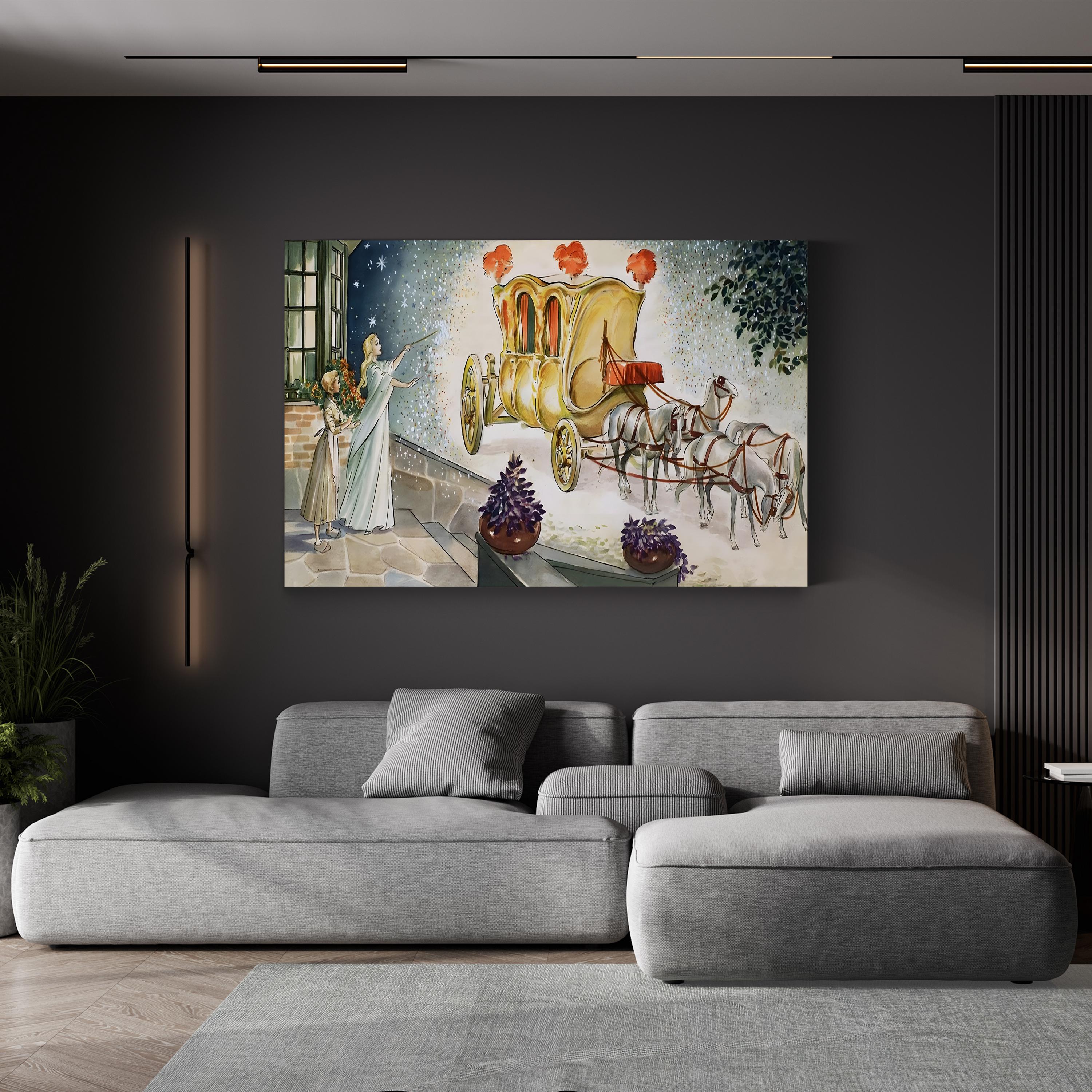 The Story of Cinderella Wall Art by Nadir Quinto