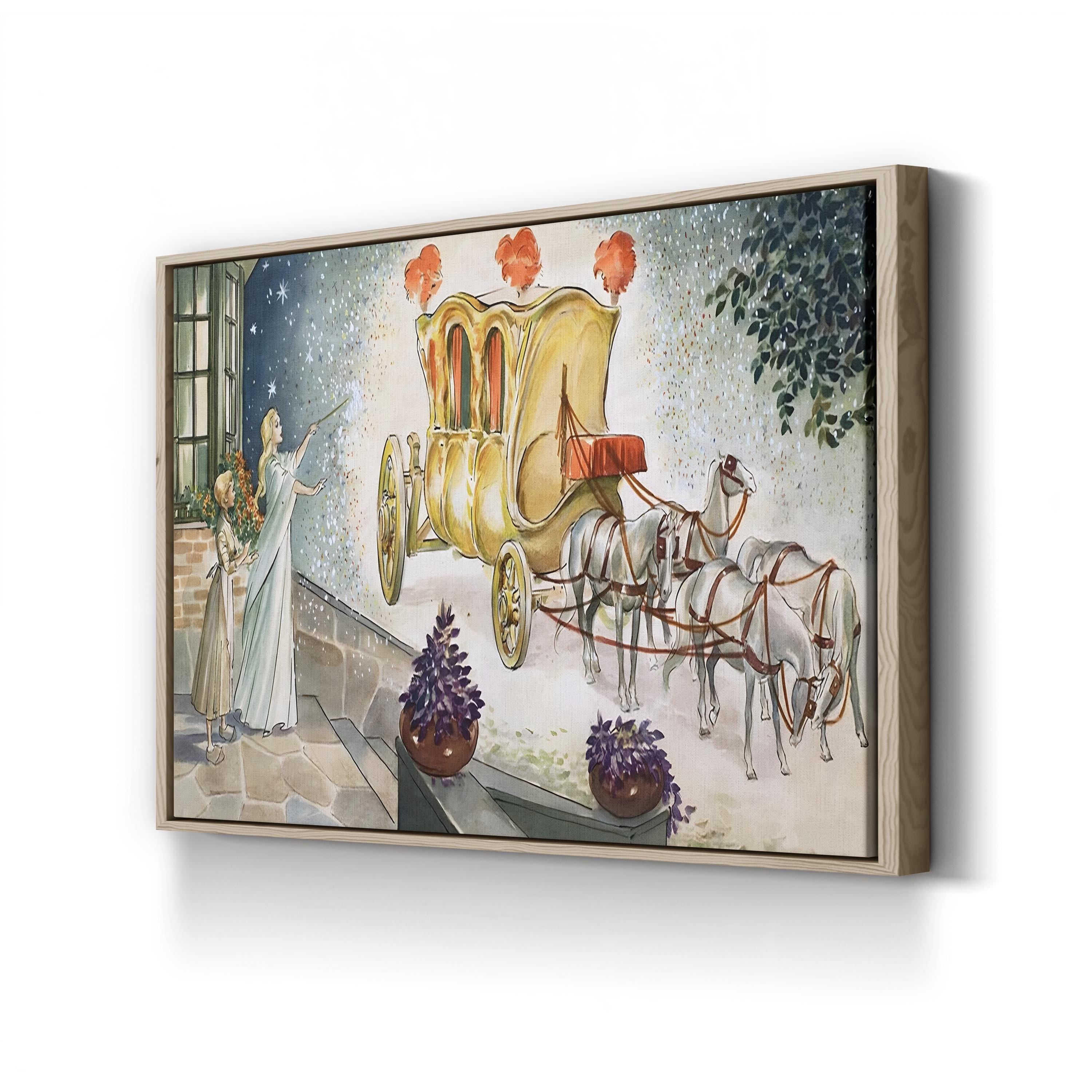 The Story of Cinderella Wall Art by Nadir Quinto