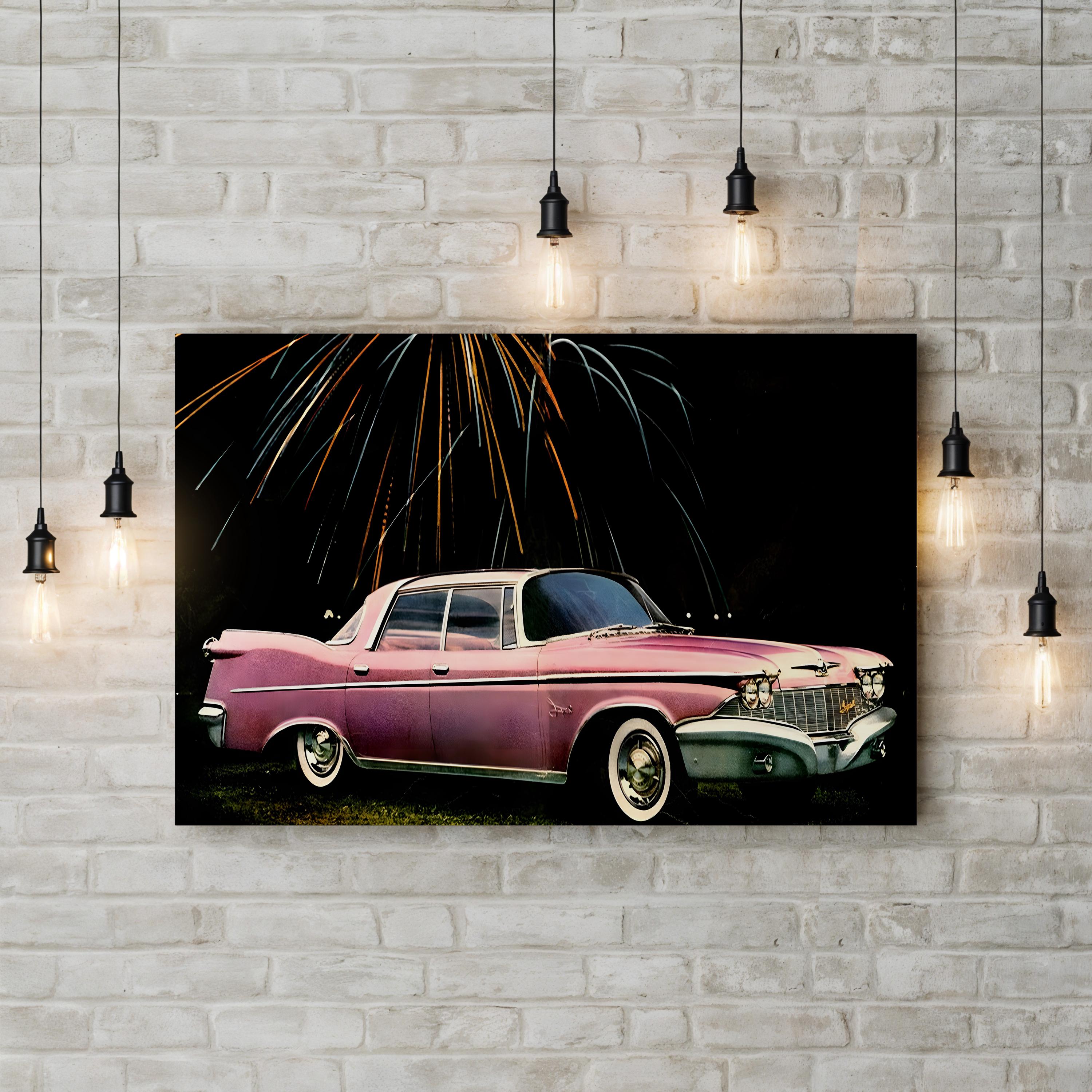1960s Chrysler Magazine Advert – Period Advertisement Wall Art | Retro Automotive Canvas Print