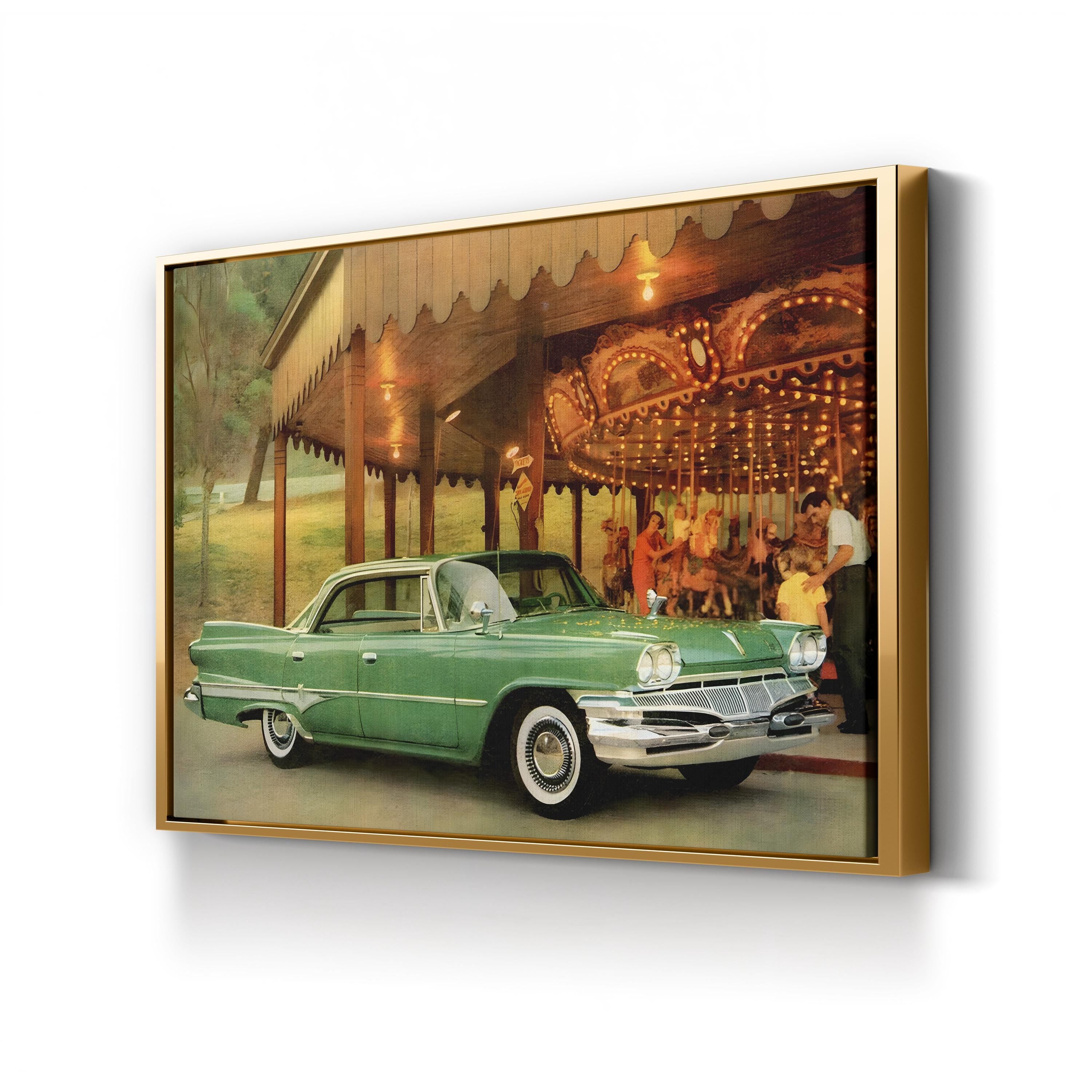 1960s Dodge USA Magazine Advert – Period Advertisement Wall Art | Vintage Automotive Canvas Print