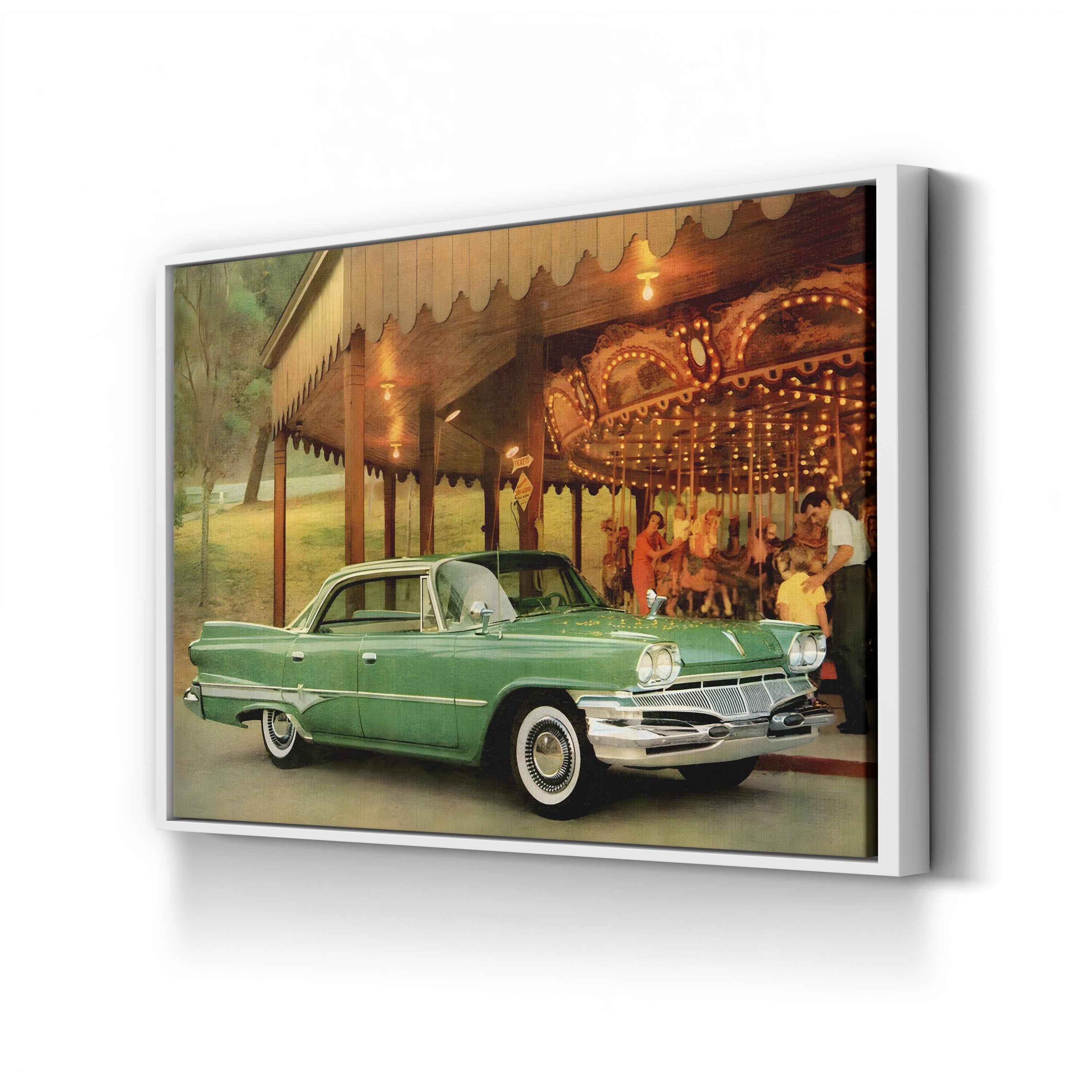 1960s Dodge USA Magazine Advert – Period Advertisement Wall Art | Vintage Automotive Canvas Print