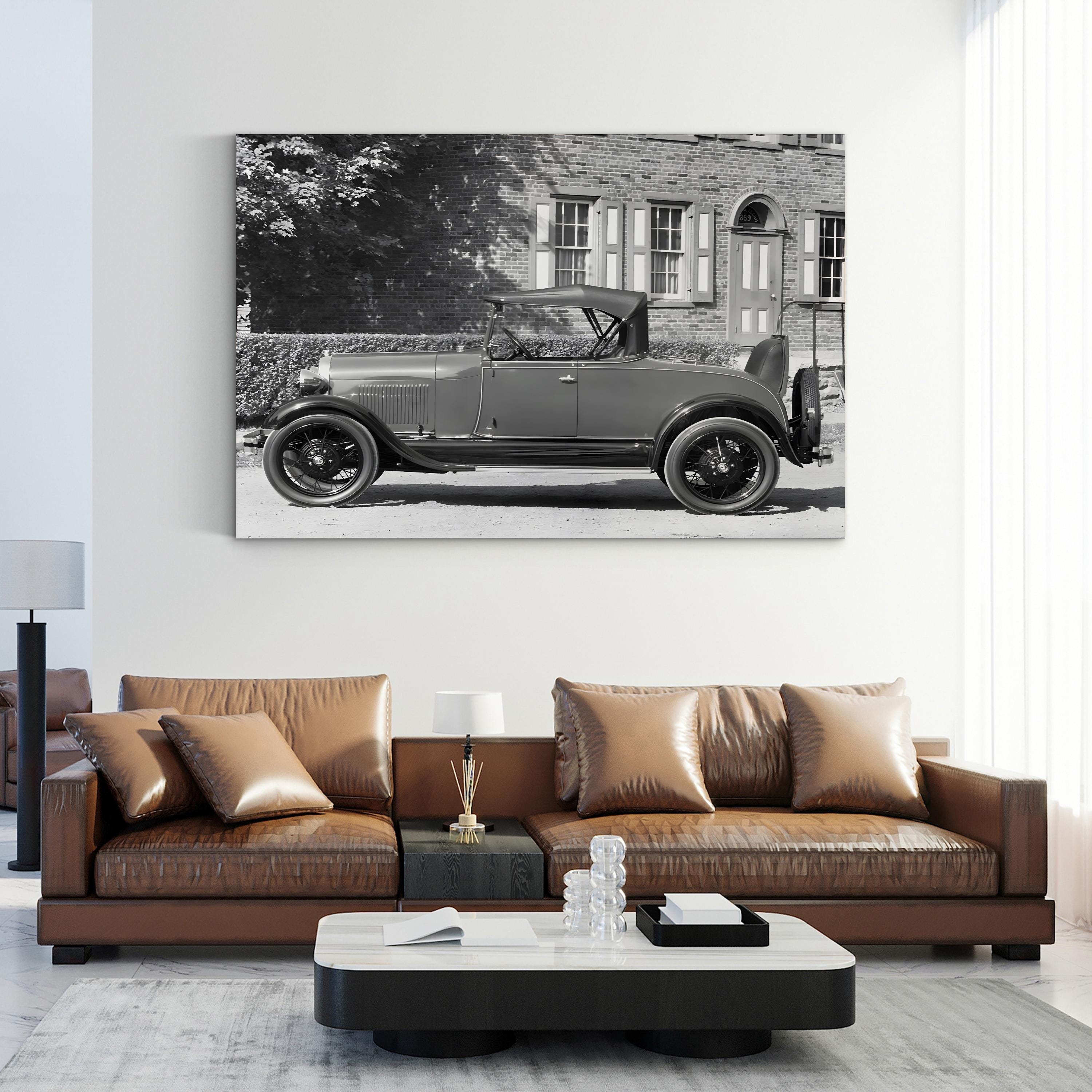1929 Model A Ford, Henry Ford Museum – Vintage Photography Wall Art | Classic Automotive Canvas Print