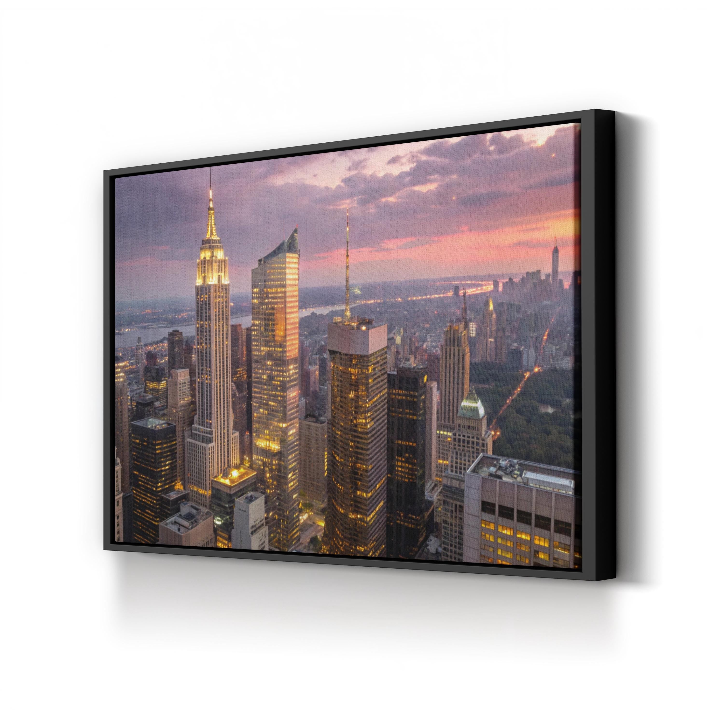 Manhattan New York City Skyline Cityscape Wall Art