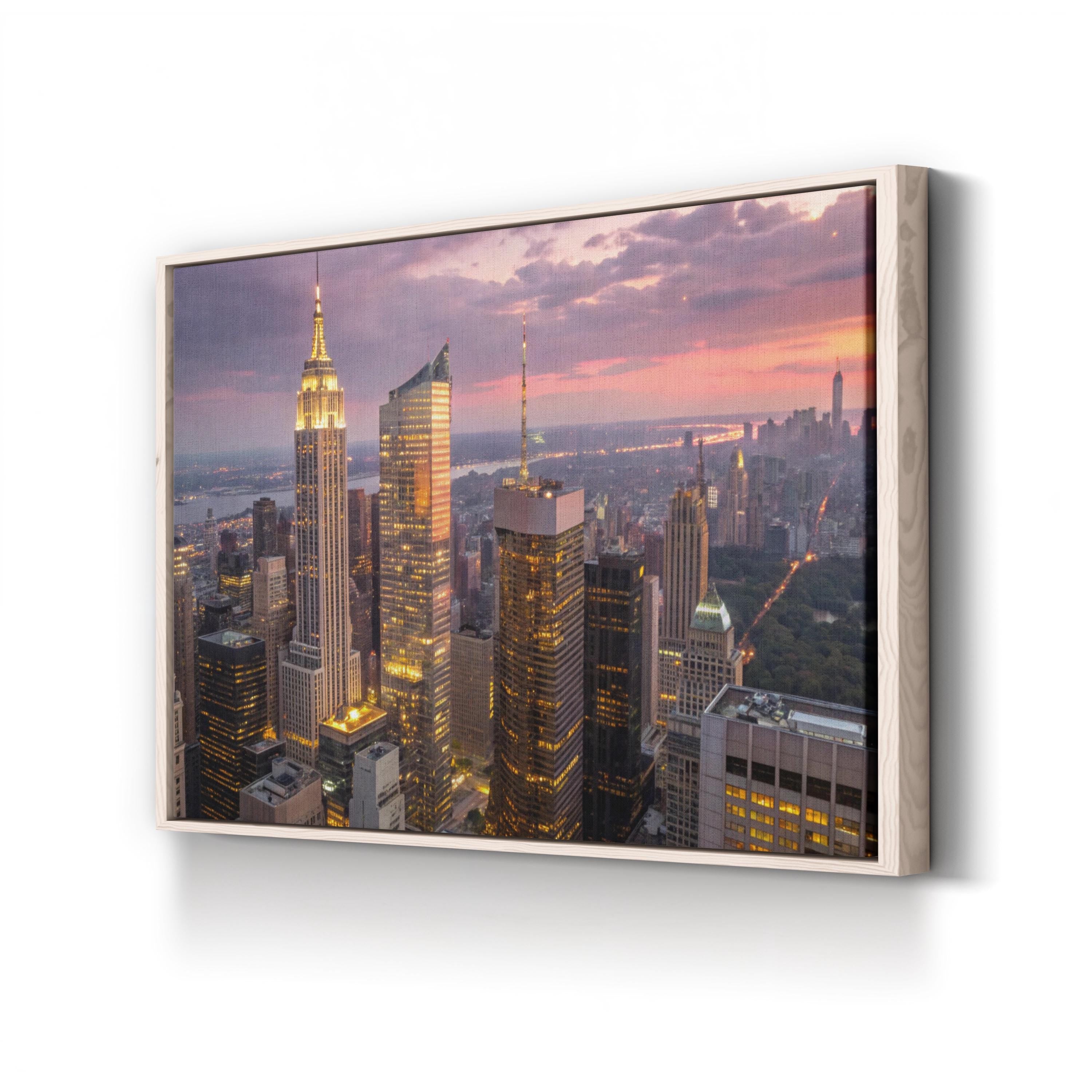 Manhattan New York City Skyline Cityscape Wall Art