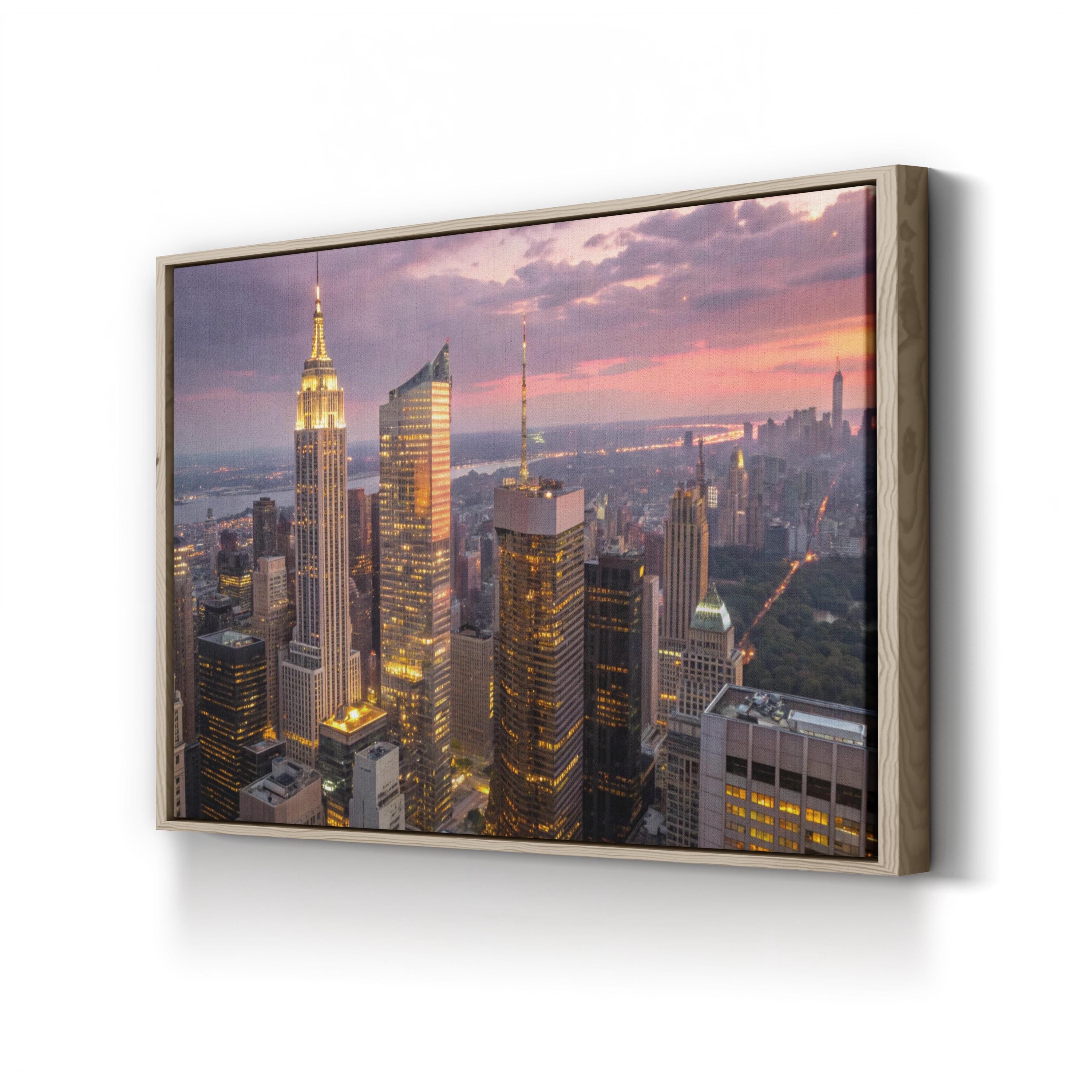 Manhattan New York City Skyline Cityscape Wall Art
