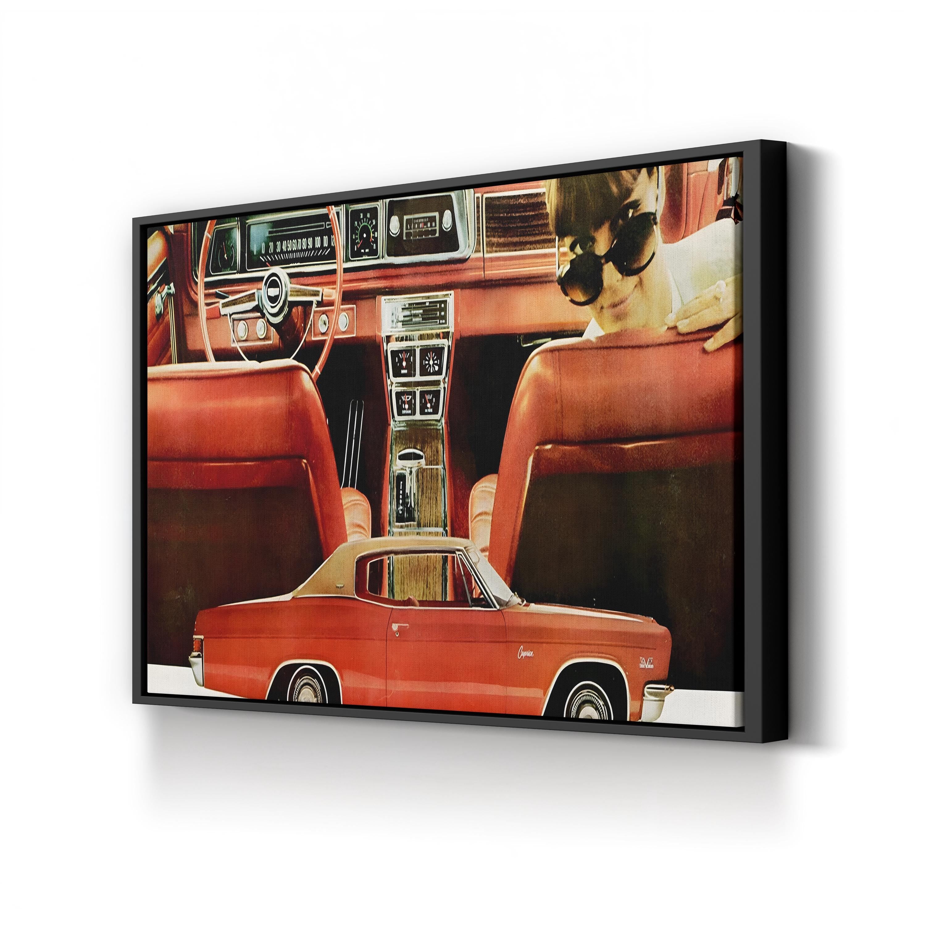 1960s Dodge Magazine Advert – Period Advertisement Wall Art | Retro Automotive Canvas Print
