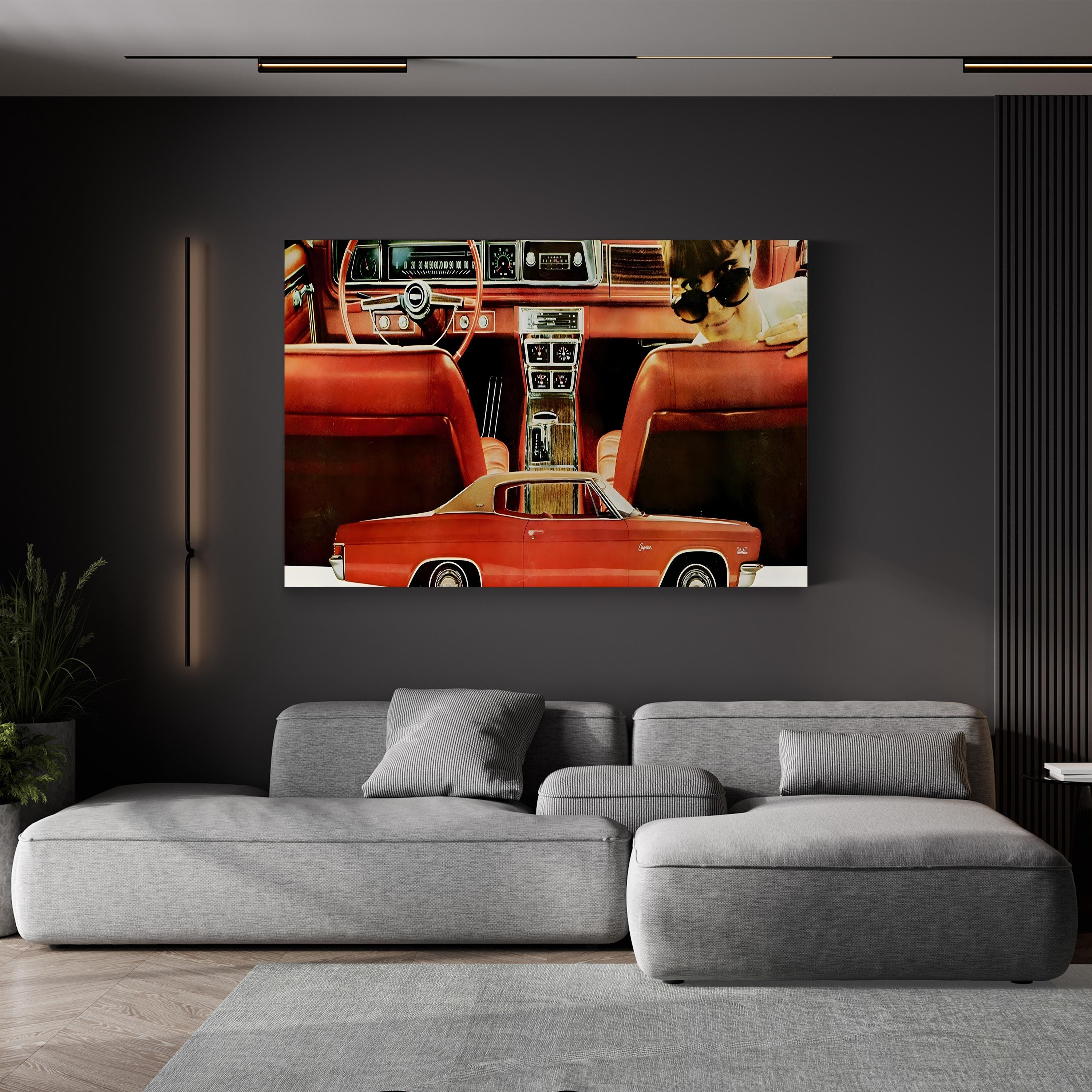 1960s Dodge Magazine Advert – Period Advertisement Wall Art | Retro Automotive Canvas Print