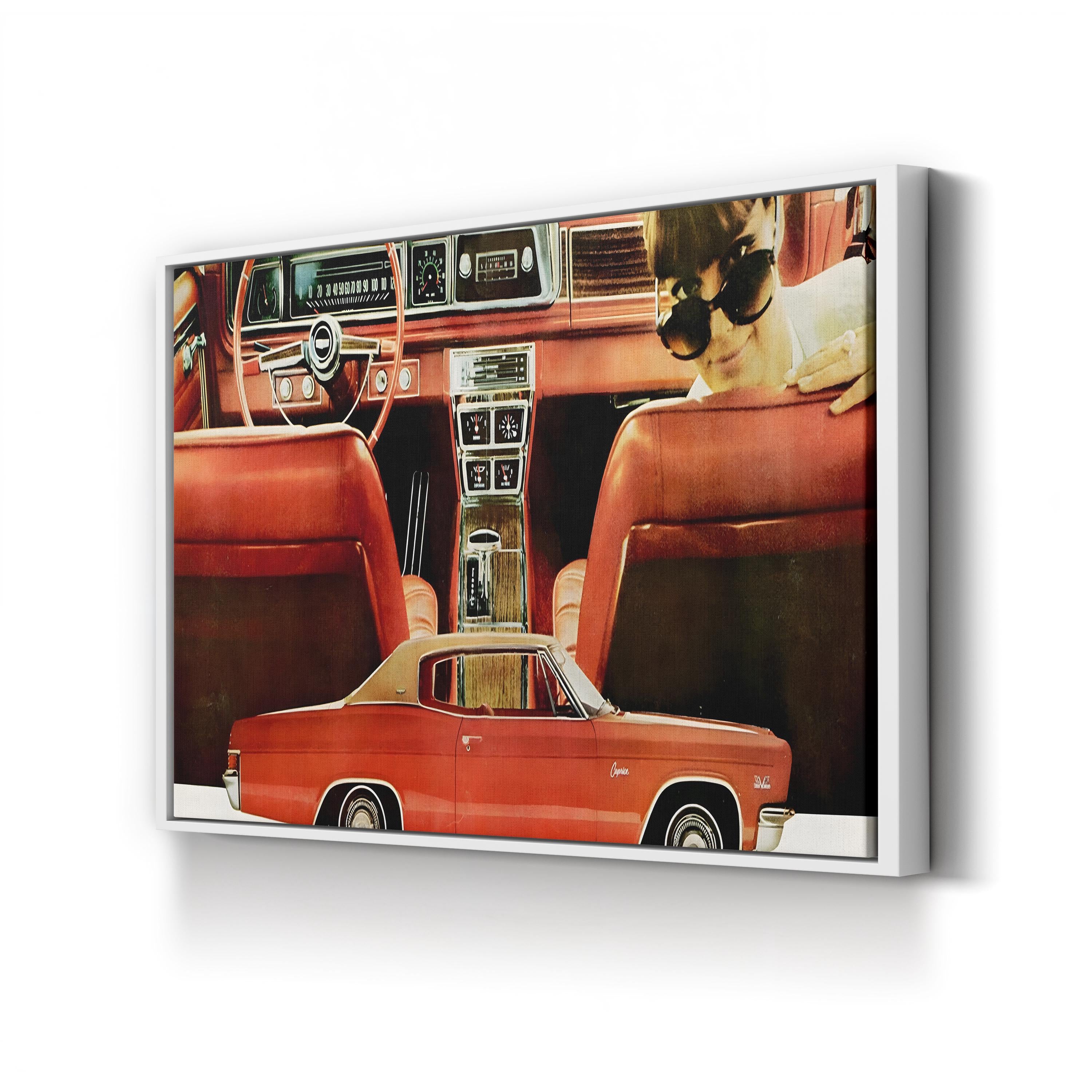 1960s Dodge Magazine Advert – Period Advertisement Wall Art | Retro Automotive Canvas Print