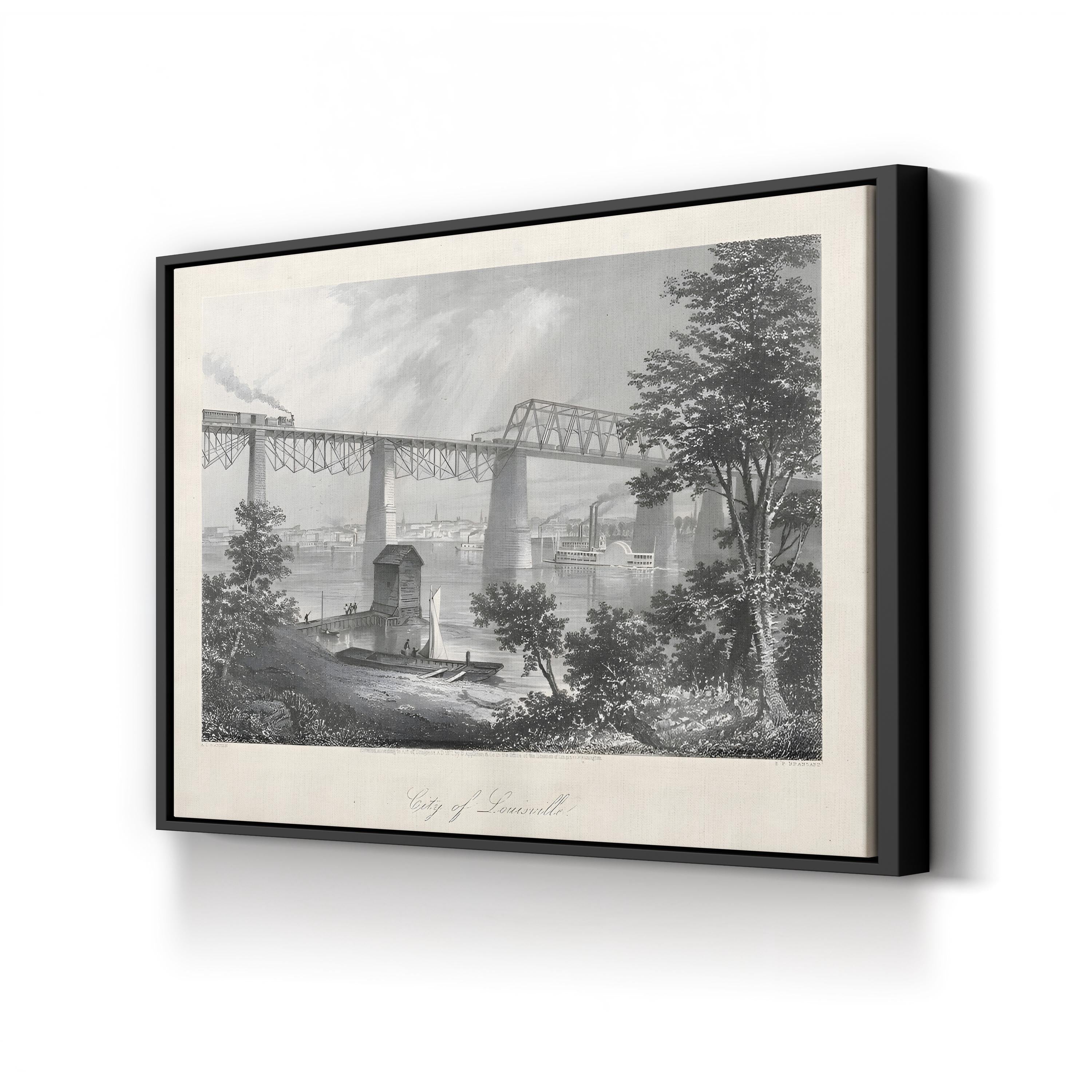 City of Louisville Wall Art by William Cullen Bryant