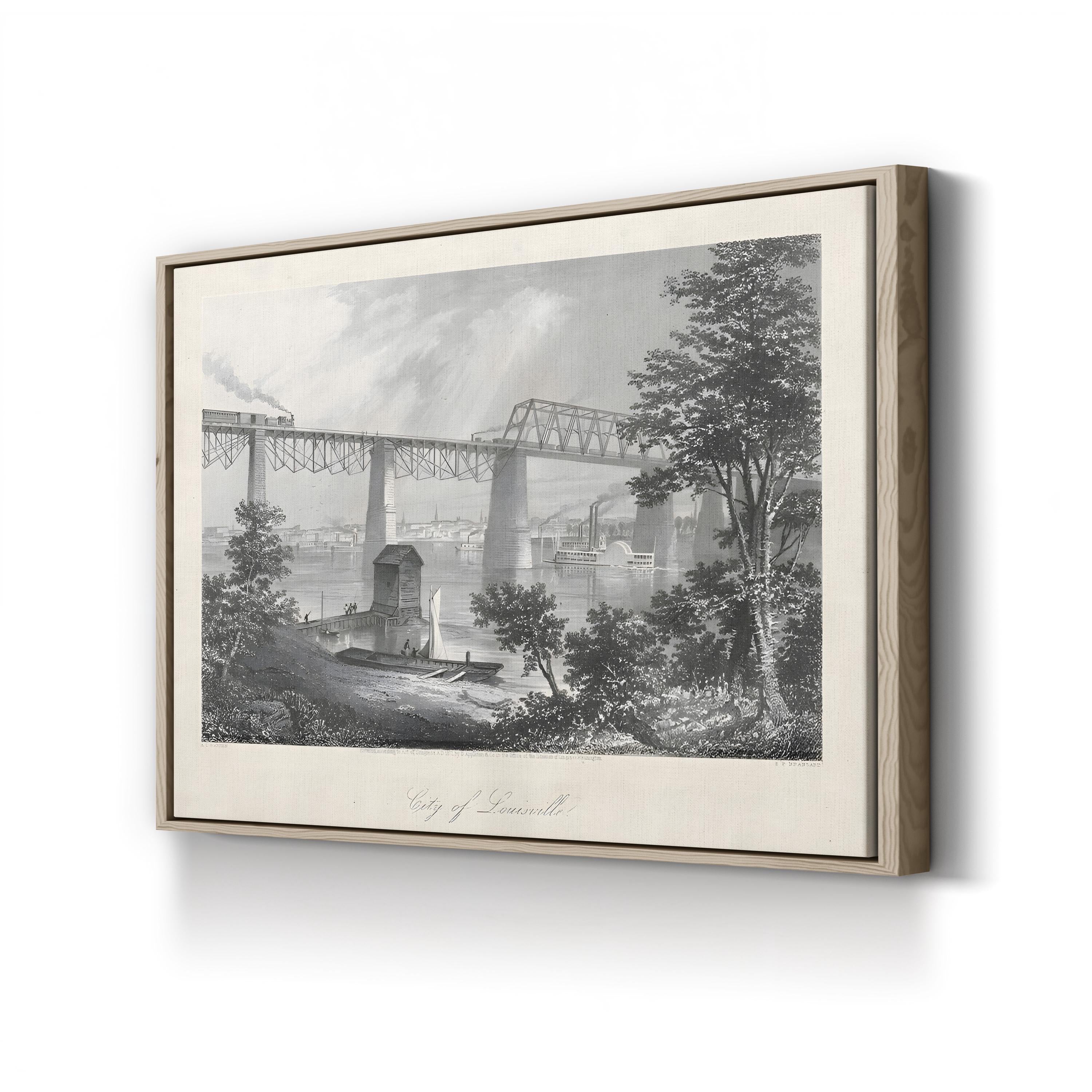 City of Louisville Wall Art by William Cullen Bryant
