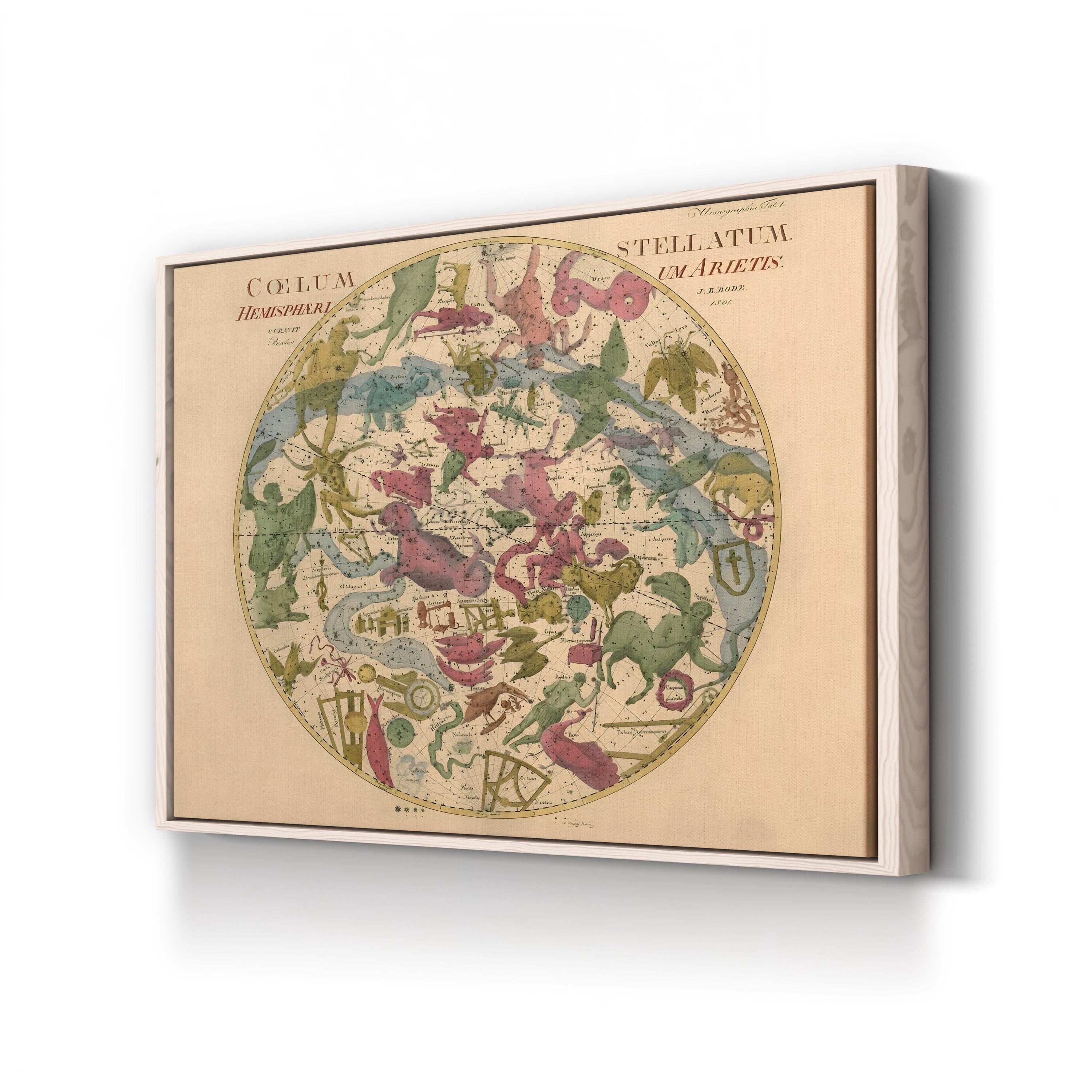 Coelum Stellatum Wall Art by Grand Archives – Antique Celestial Star Map Illustration