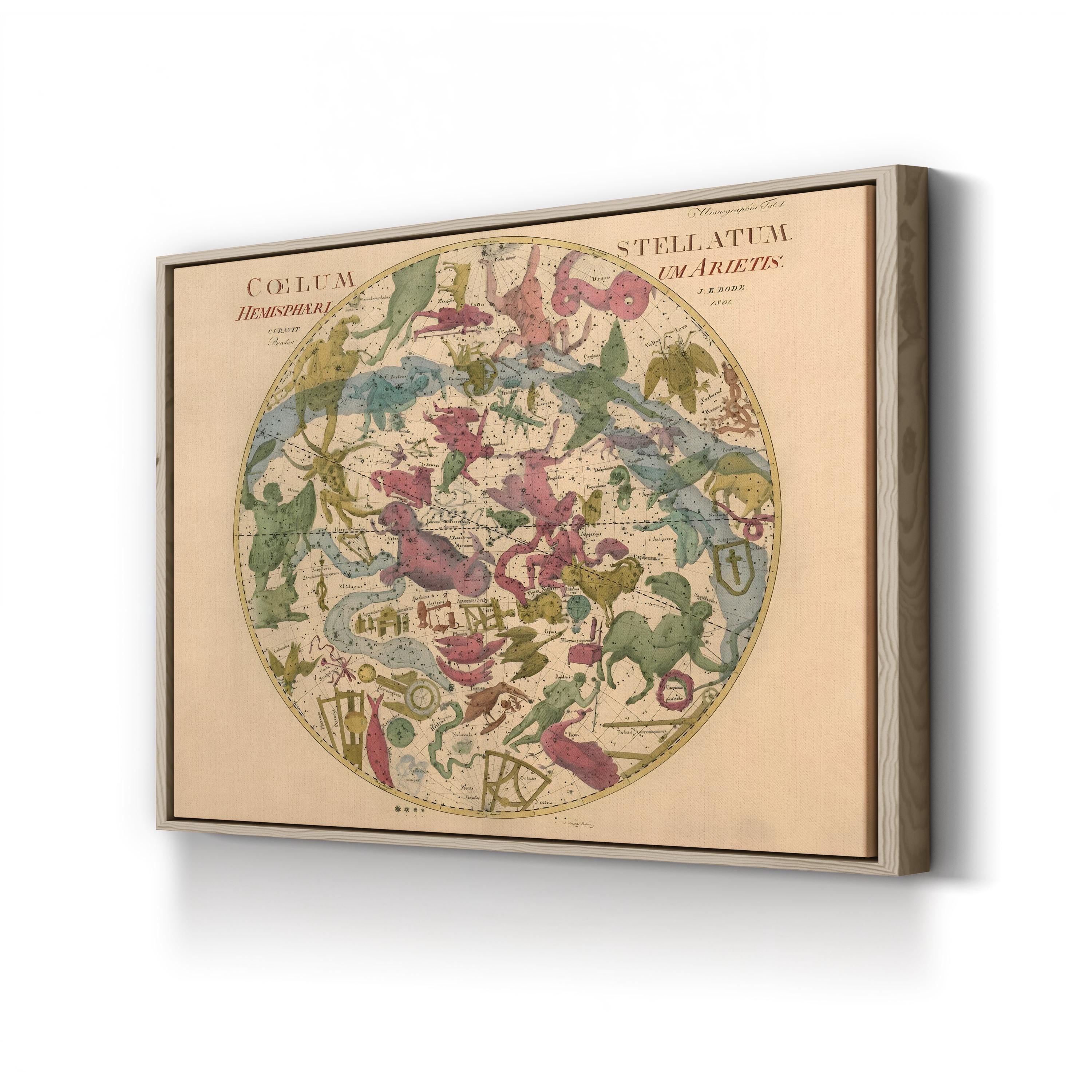 Coelum Stellatum Wall Art by Grand Archives – Antique Celestial Star Map Illustration